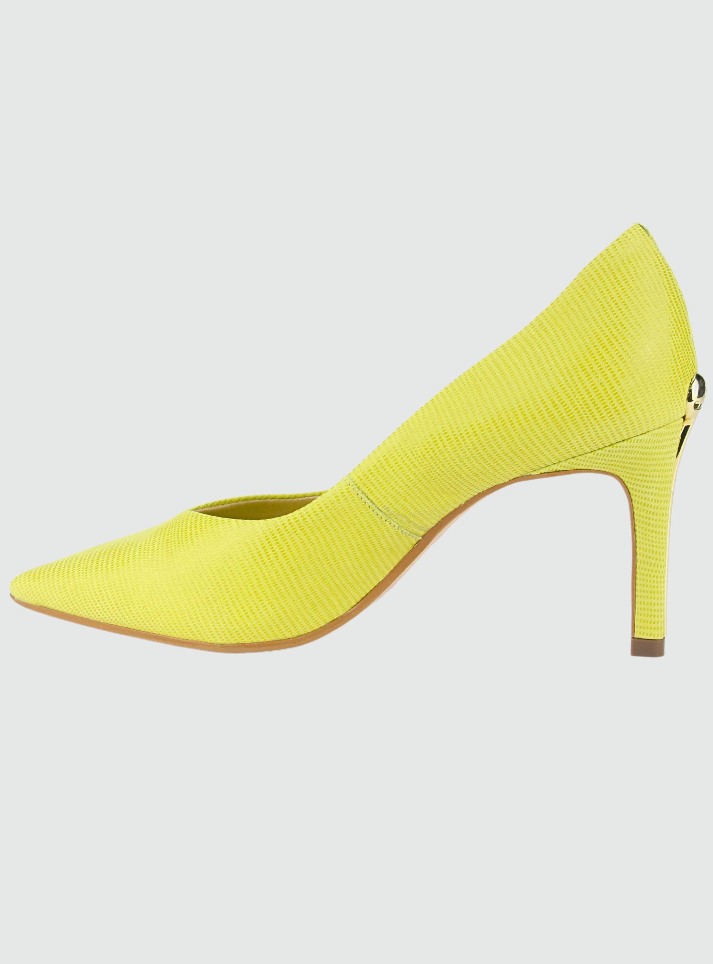 Zapato Jorge Bischoff Mujer J18134001 Amarillo Casual-1