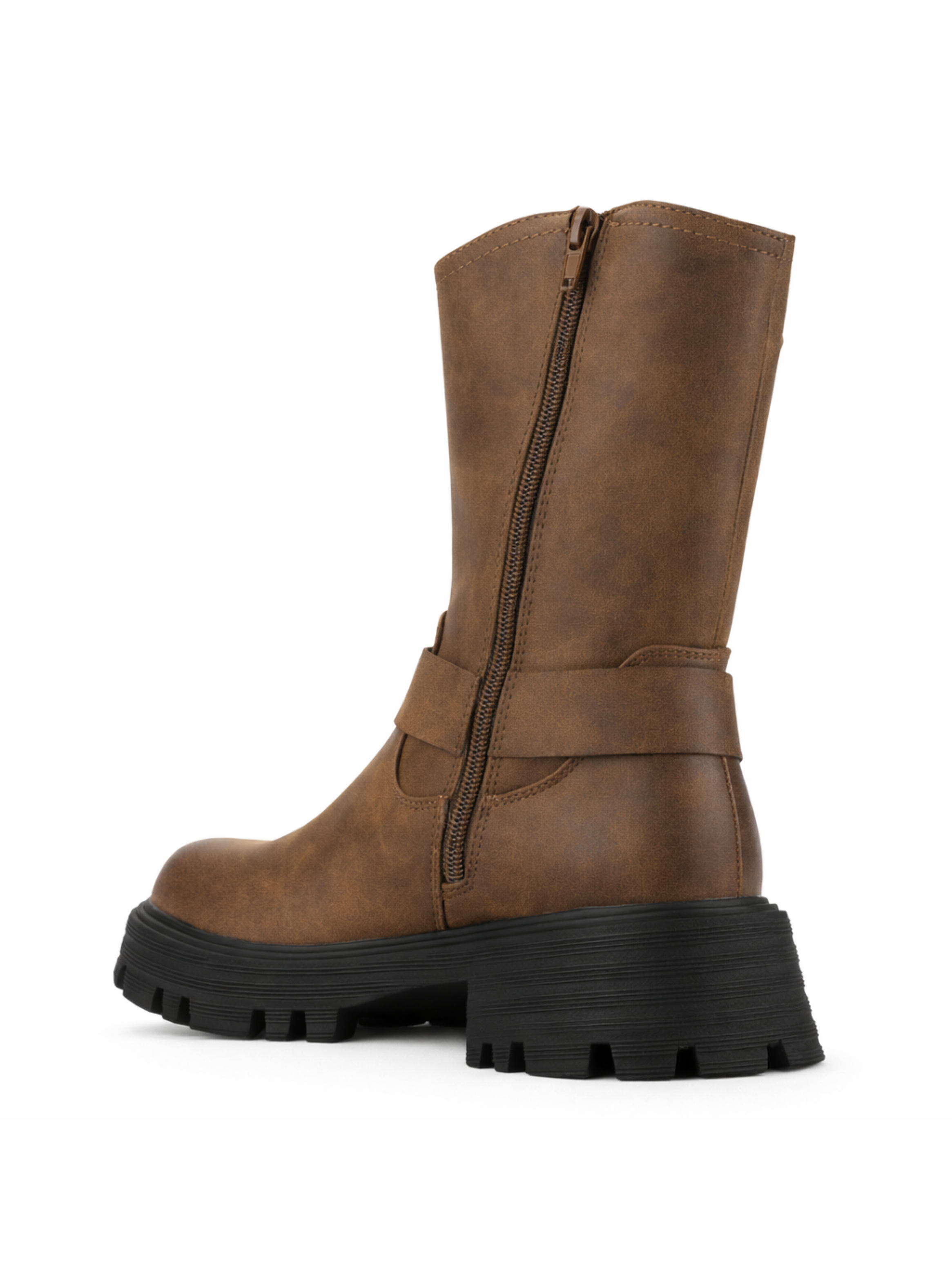 Bota Tostado Mujer Casual Chalada Messa-3