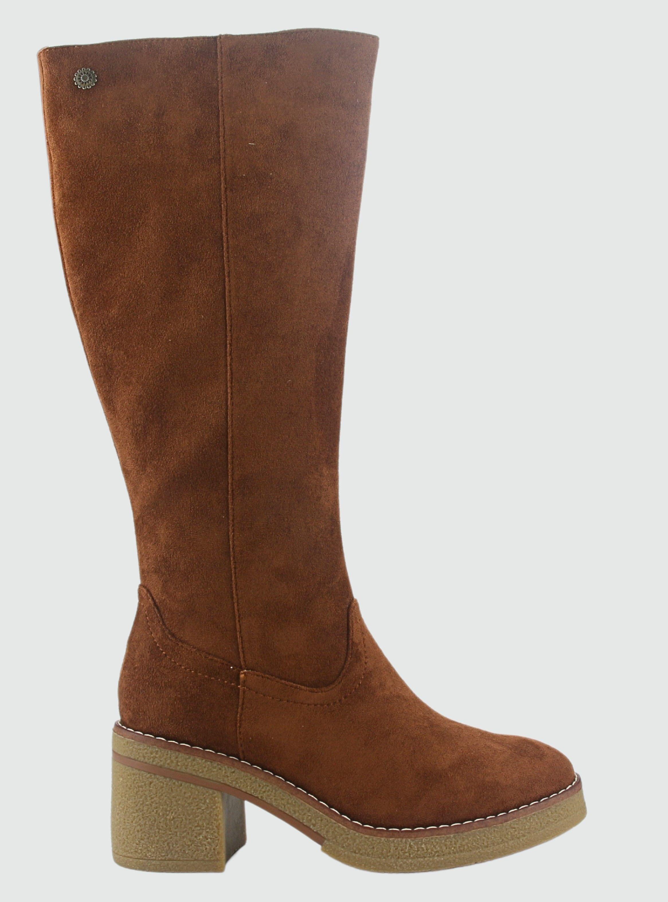 Bota Chalada Mujer Bricca-1 Café Casual-0