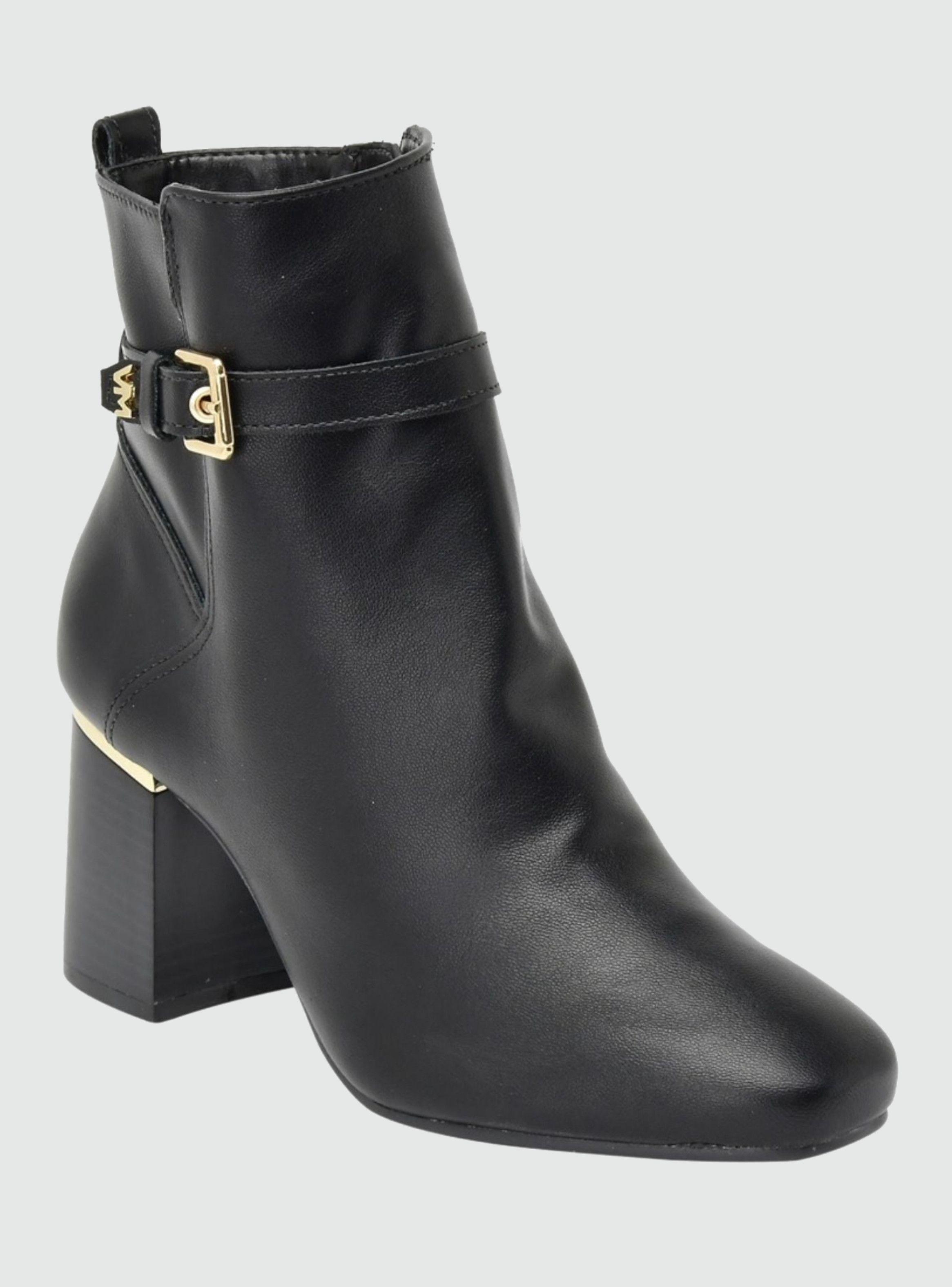 Botin Via Marte Mujer 205551 Negro Casual-0