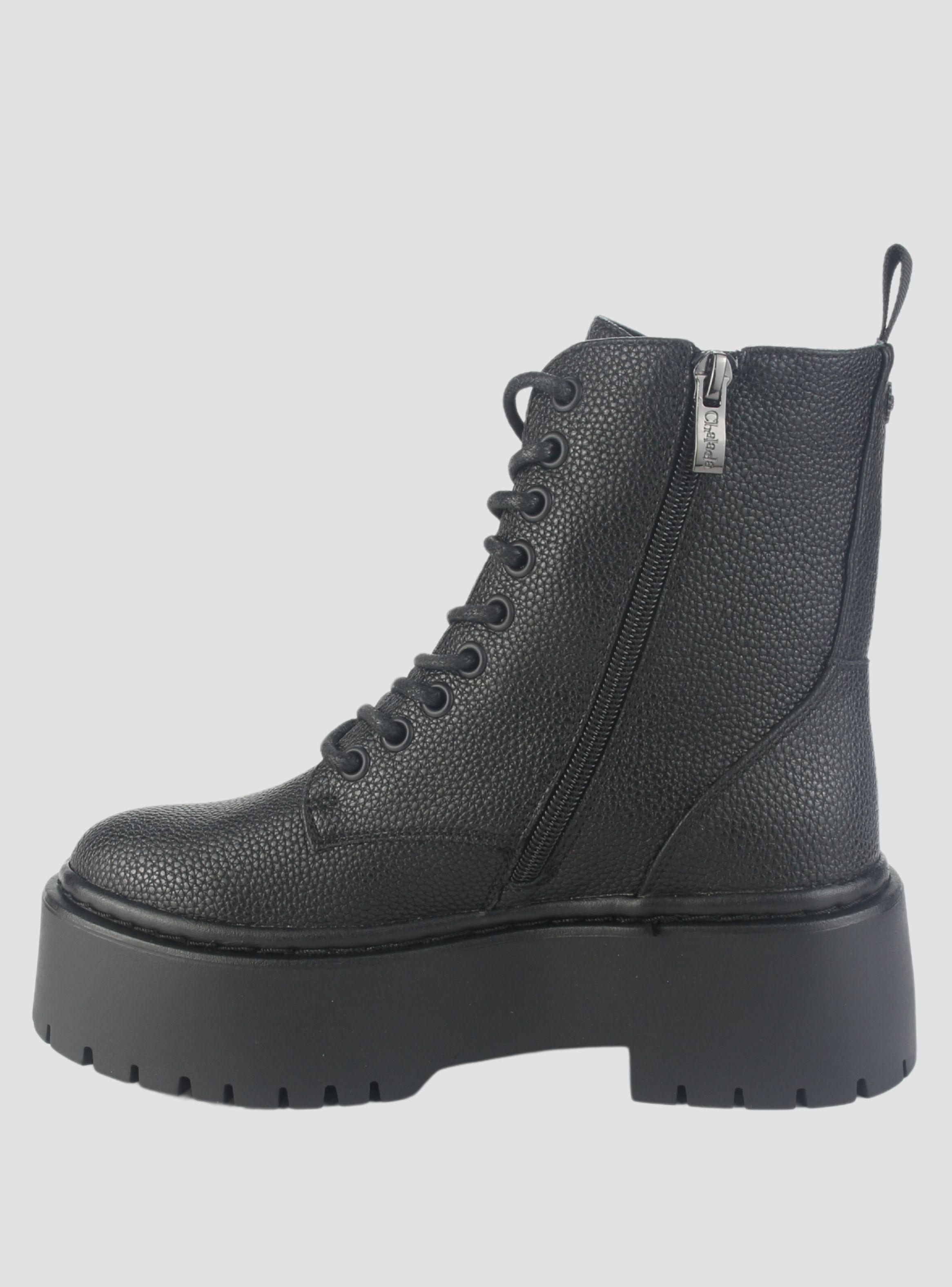Botin Chalada Mujer Rust-24 Negro Casual-1