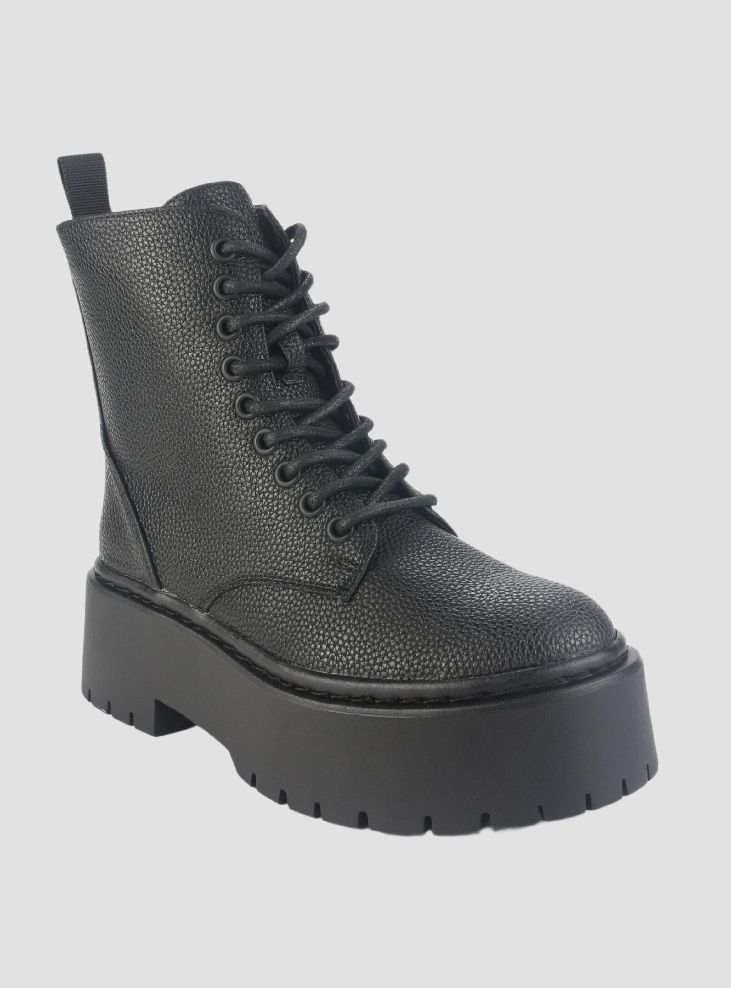 Botin Chalada Mujer Rust-24 Negro Casual-2