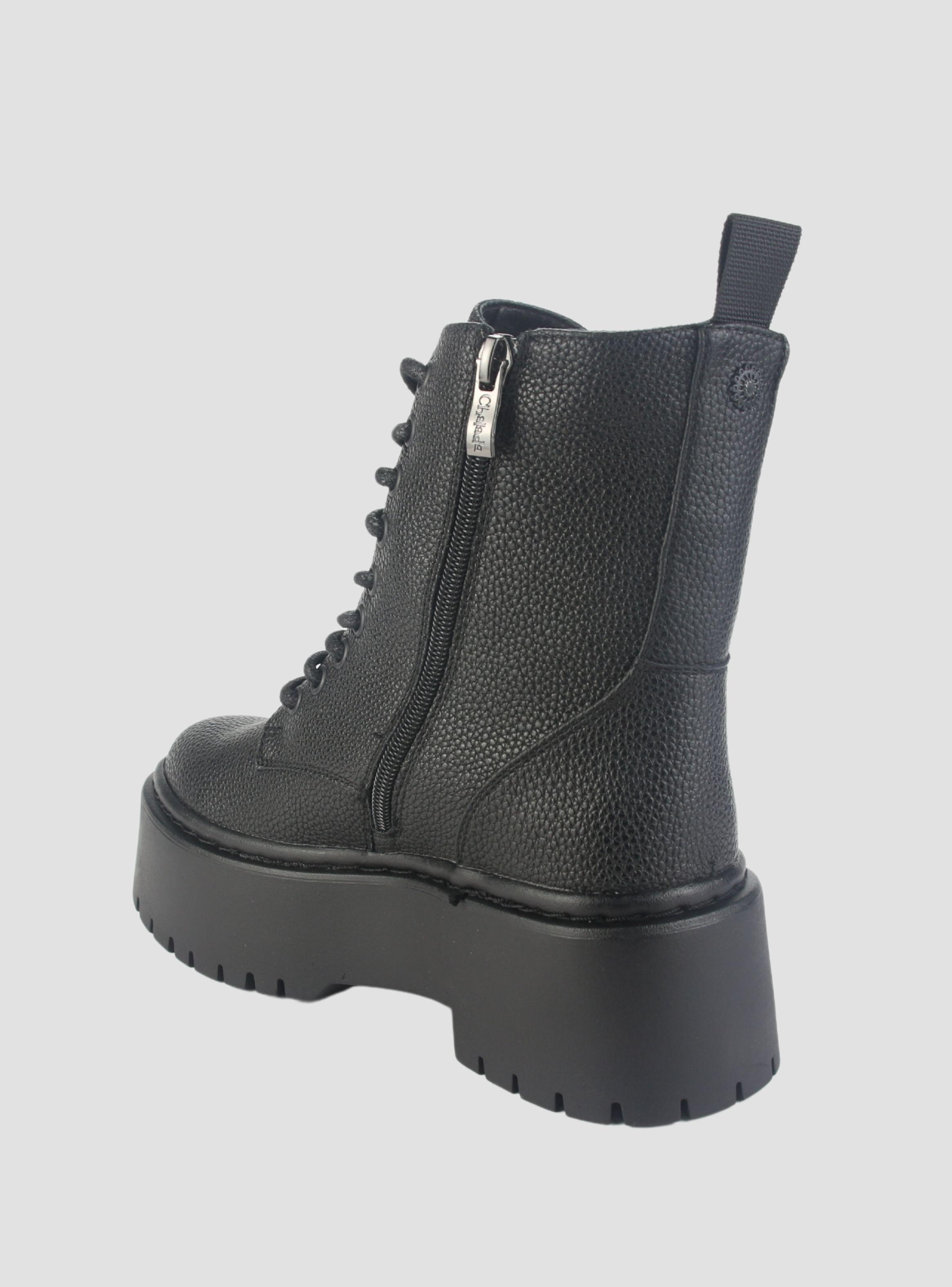 Botin Chalada Mujer Rust-24 Negro Casual-3