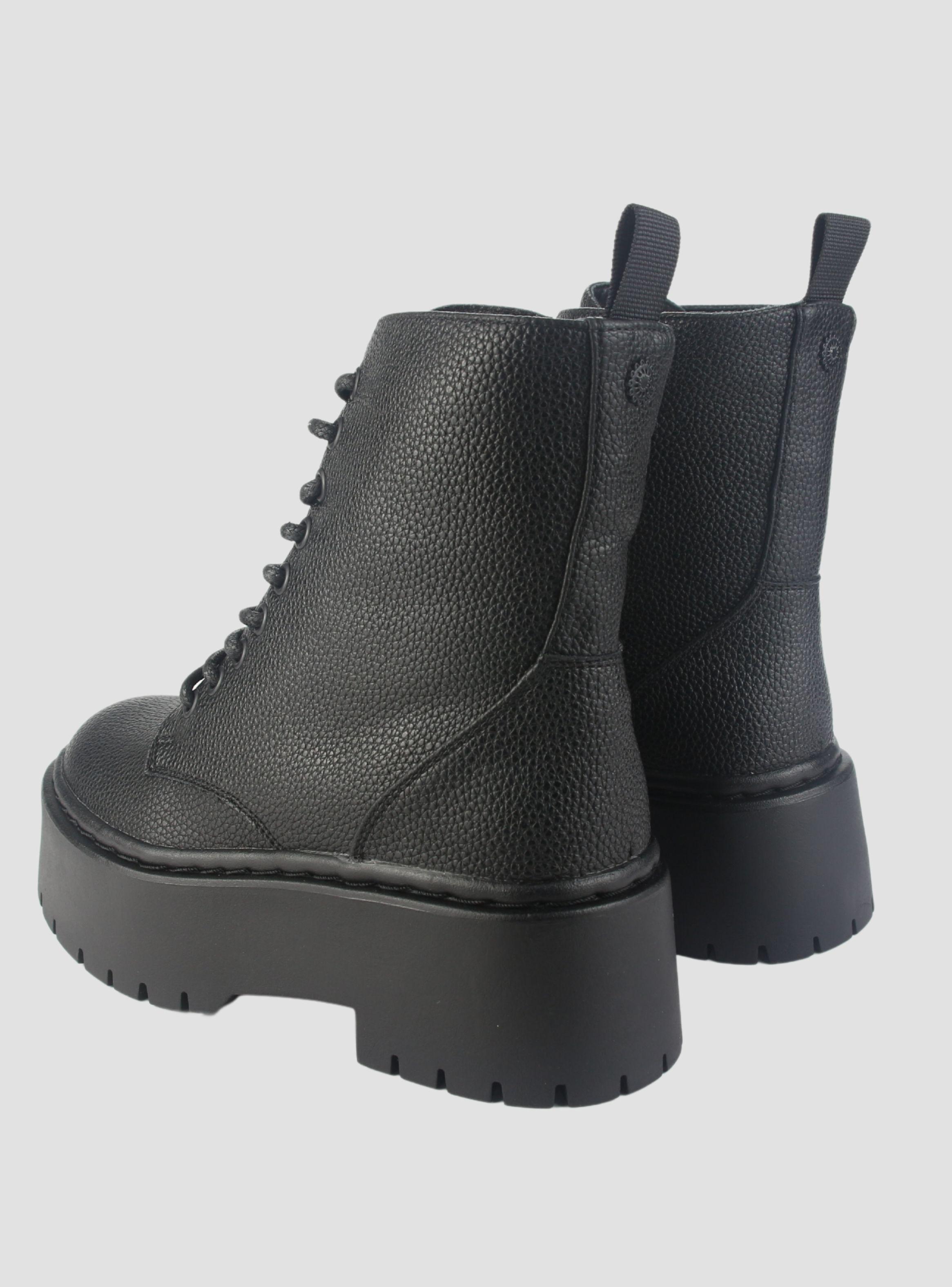 Botin Chalada Mujer Rust-24 Negro Casual-5