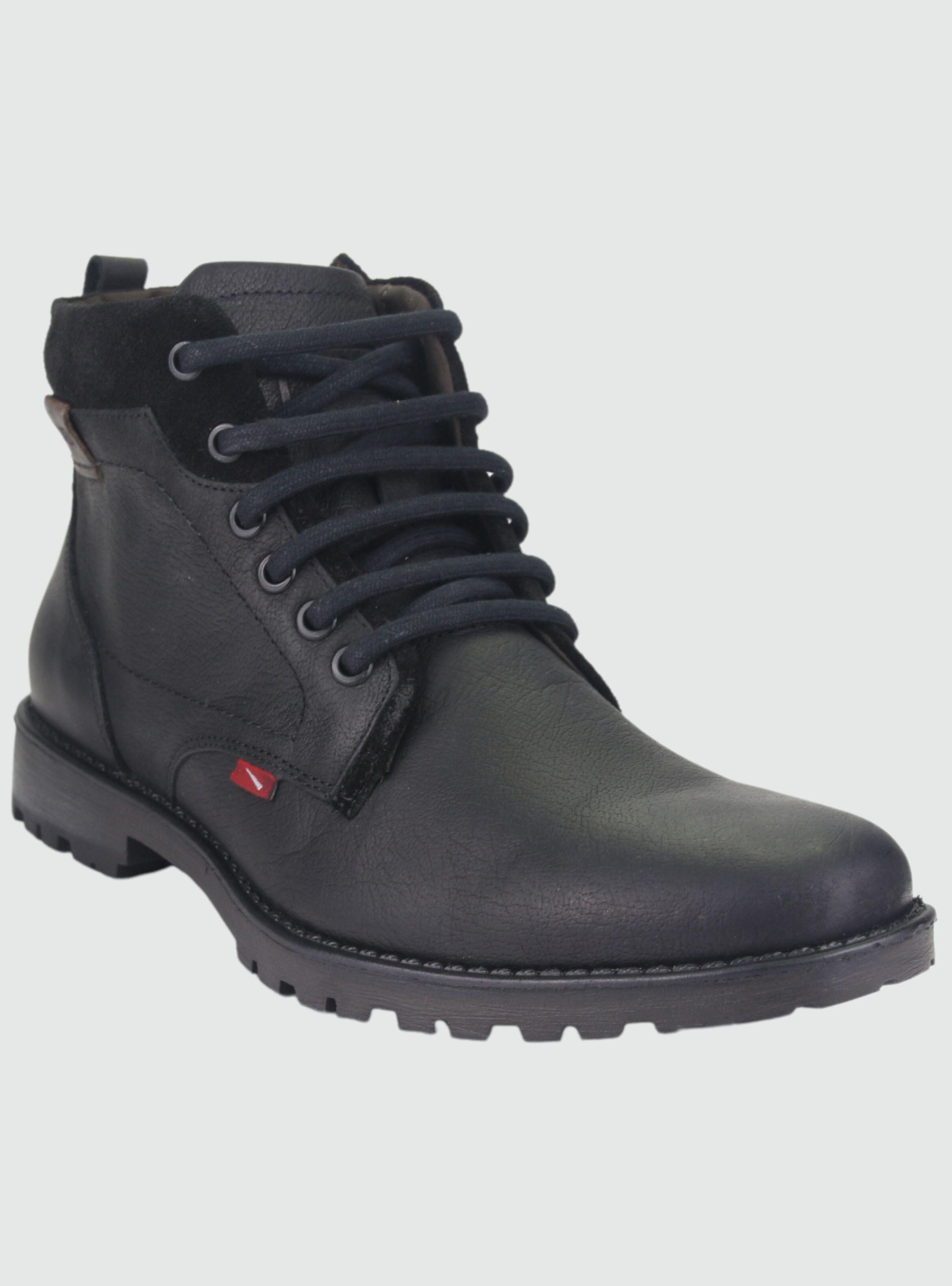 Zapato Ferracini Hombre 9946 Negro Casual-2