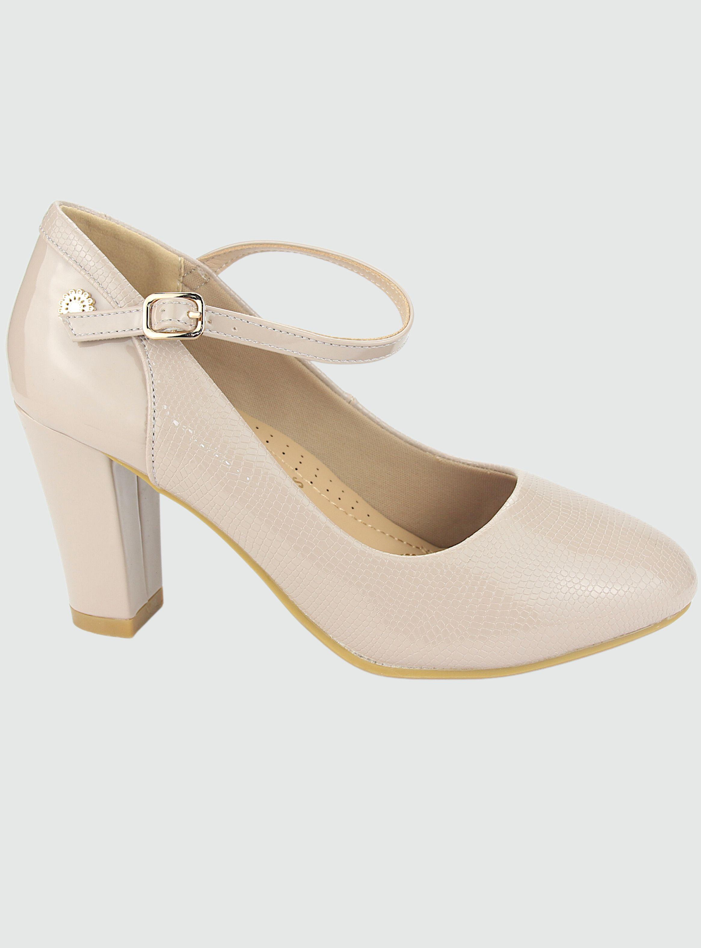 Zapato Chalada Mujer Cobna-2 Rosado Formal-0