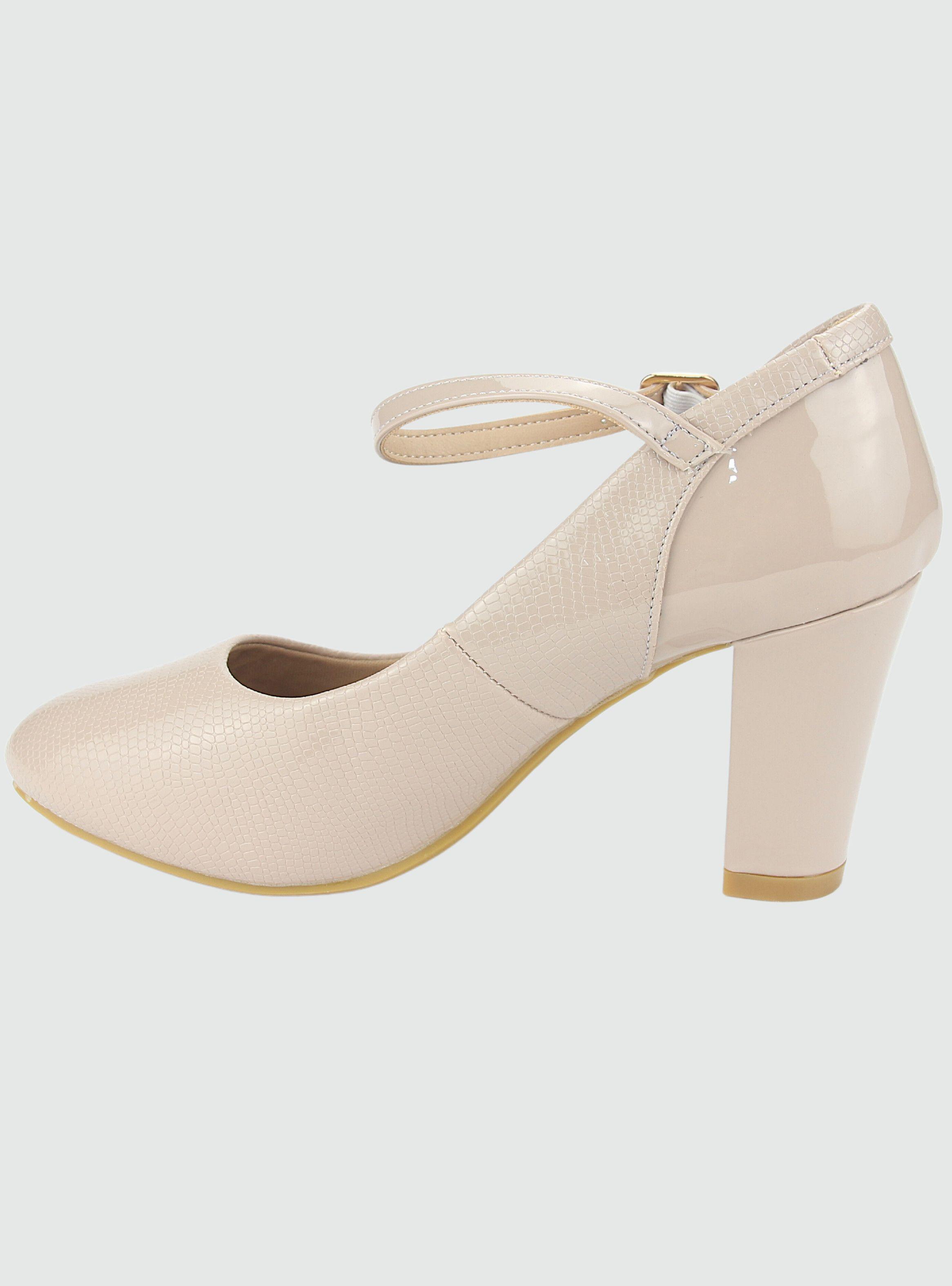 Zapato Chalada Mujer Cobna-2 Rosado Formal-1