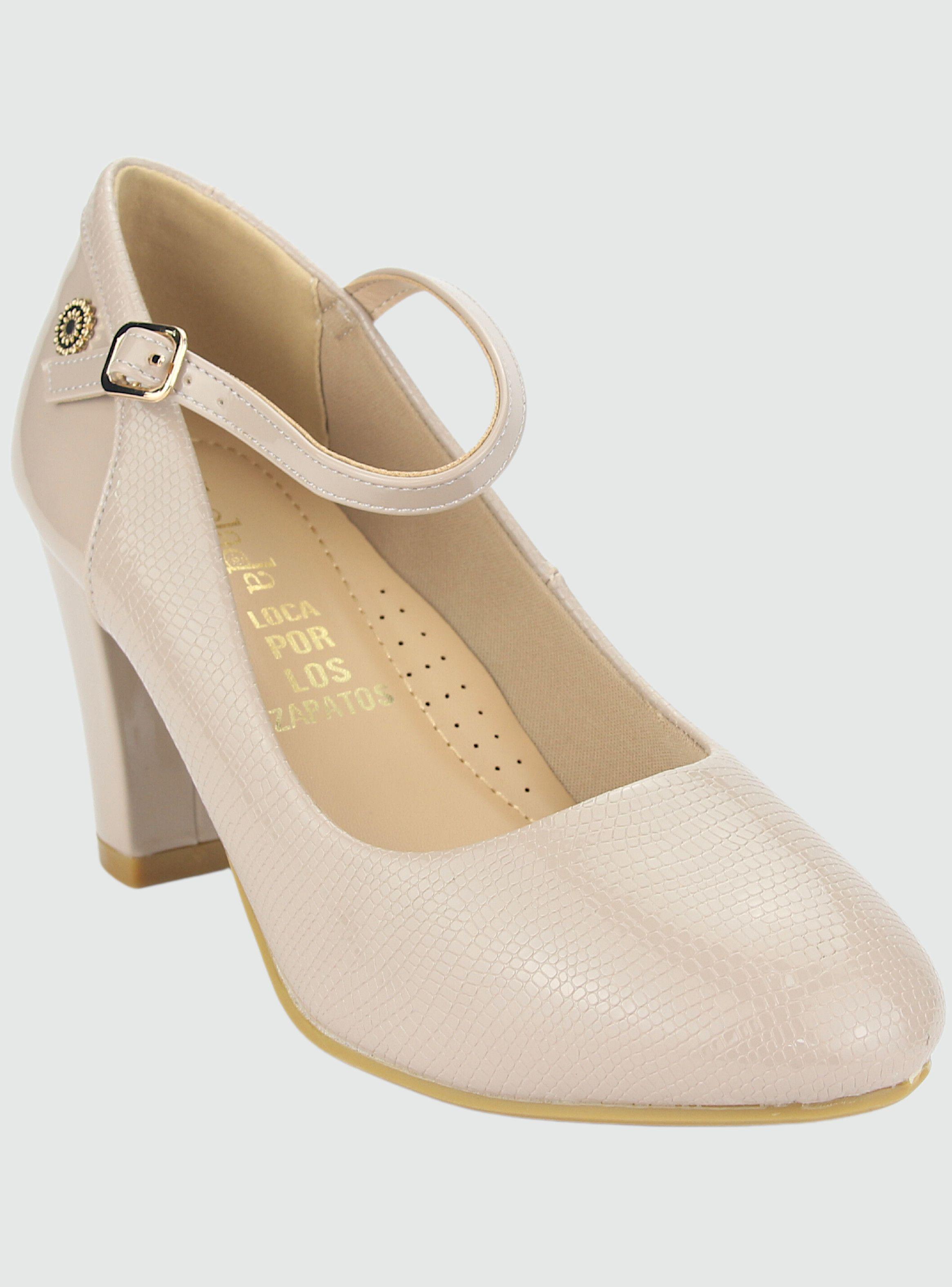 Zapato Chalada Mujer Cobna-2 Rosado Formal-2