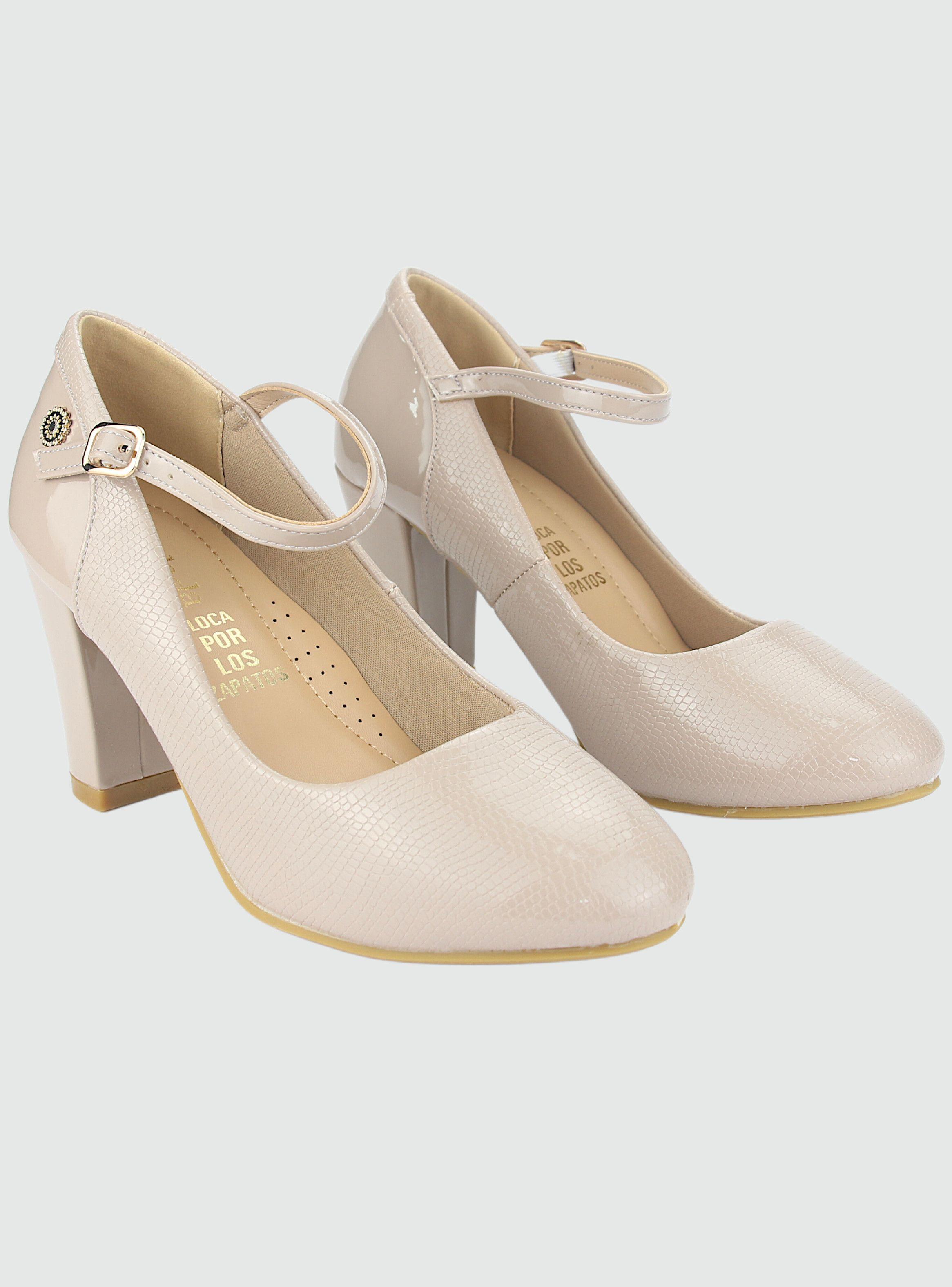 Zapato Chalada Mujer Cobna-2 Rosado Formal-4