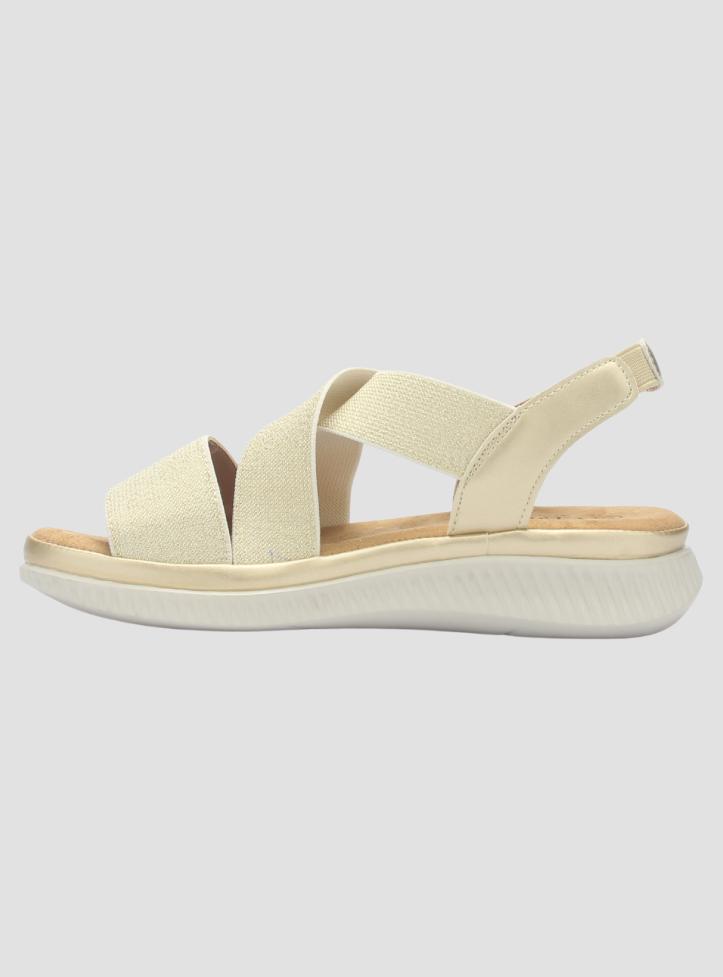 Sandalia Mujer Chalada Malibu-1 Dorado Casual-1