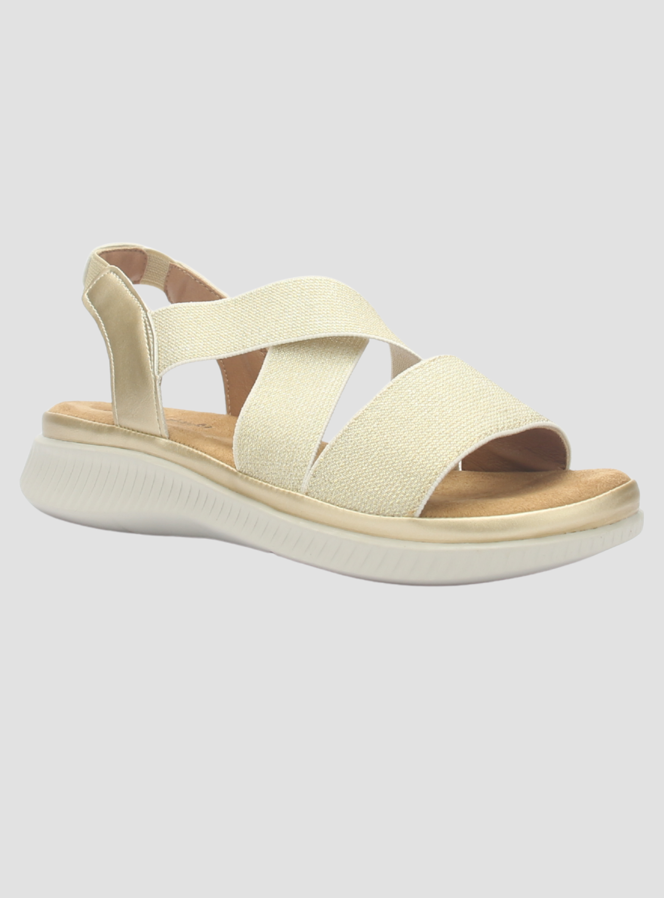 Sandalia Mujer Chalada Malibu-1 Dorado Casual-2