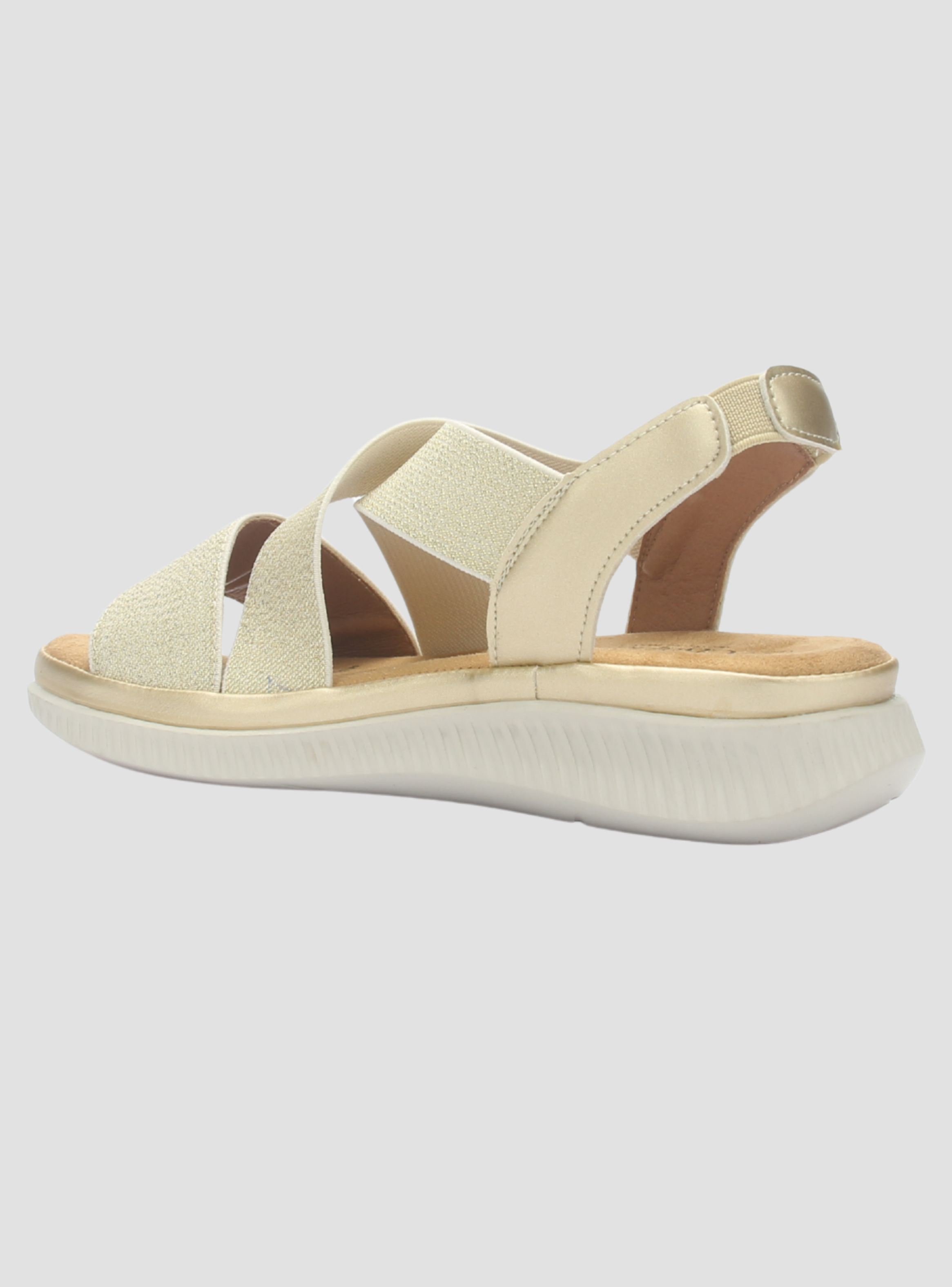 Sandalia Mujer Chalada Malibu-1 Dorado Casual-3