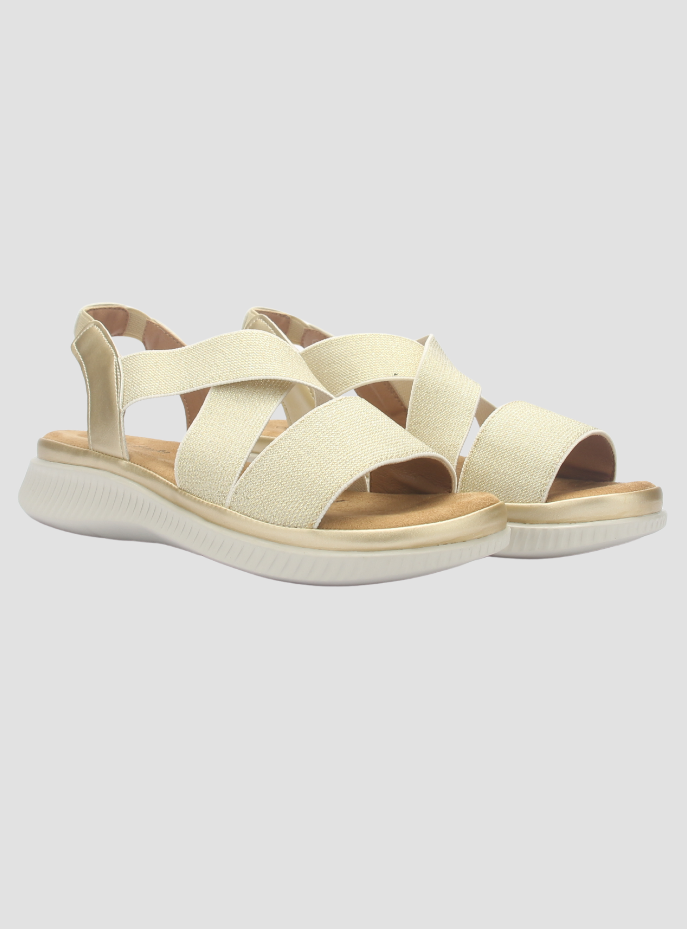 Sandalia Mujer Chalada Malibu-1 Dorado Casual-4