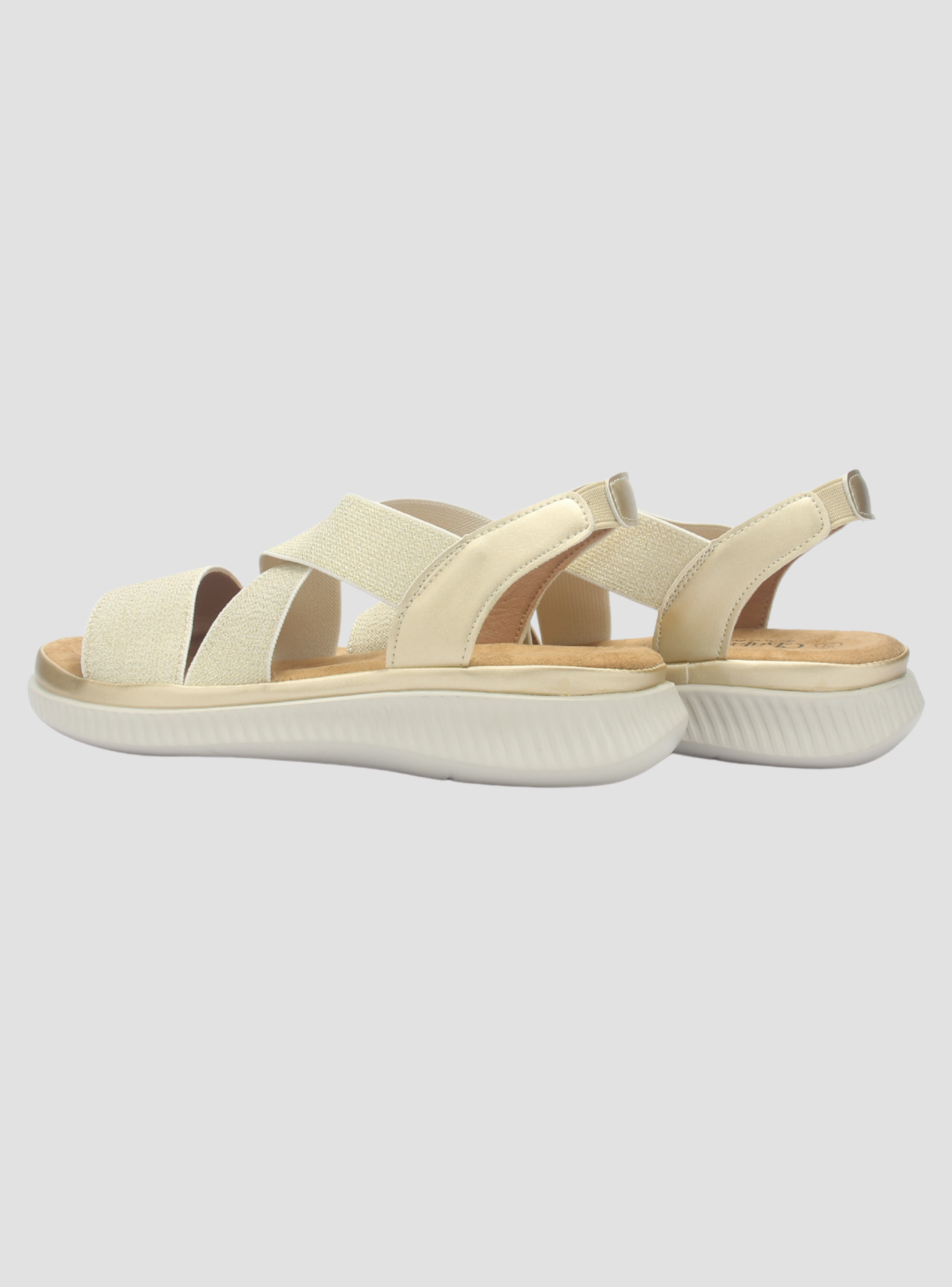 Sandalia Mujer Chalada Malibu-1 Dorado Casual-5