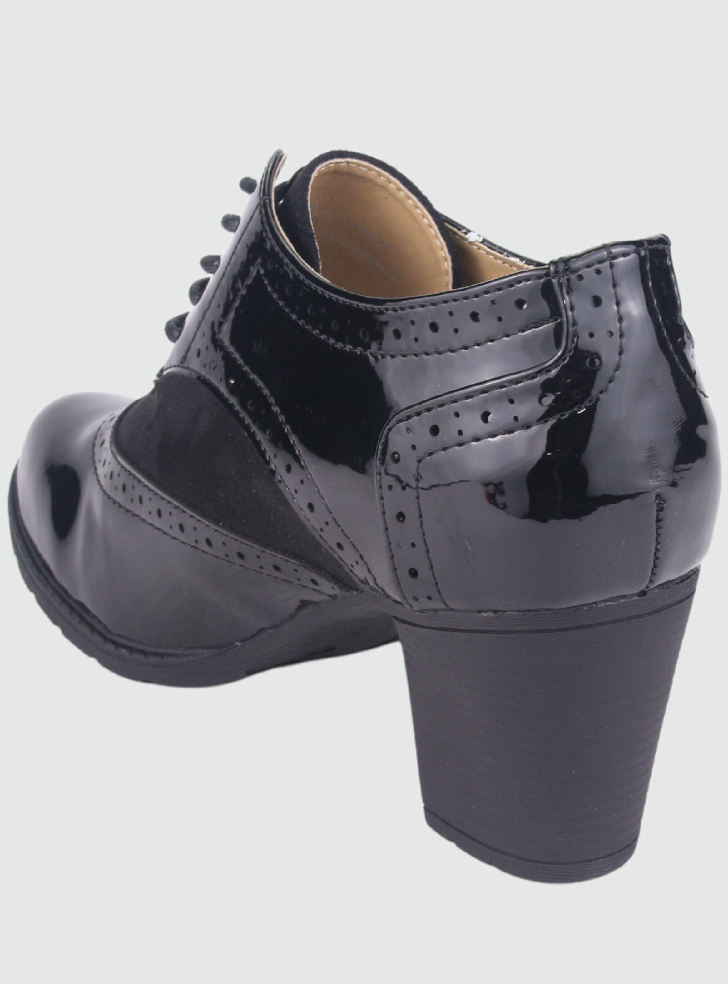Botin Chalada Mujer Daya-4 Negro Casual-3