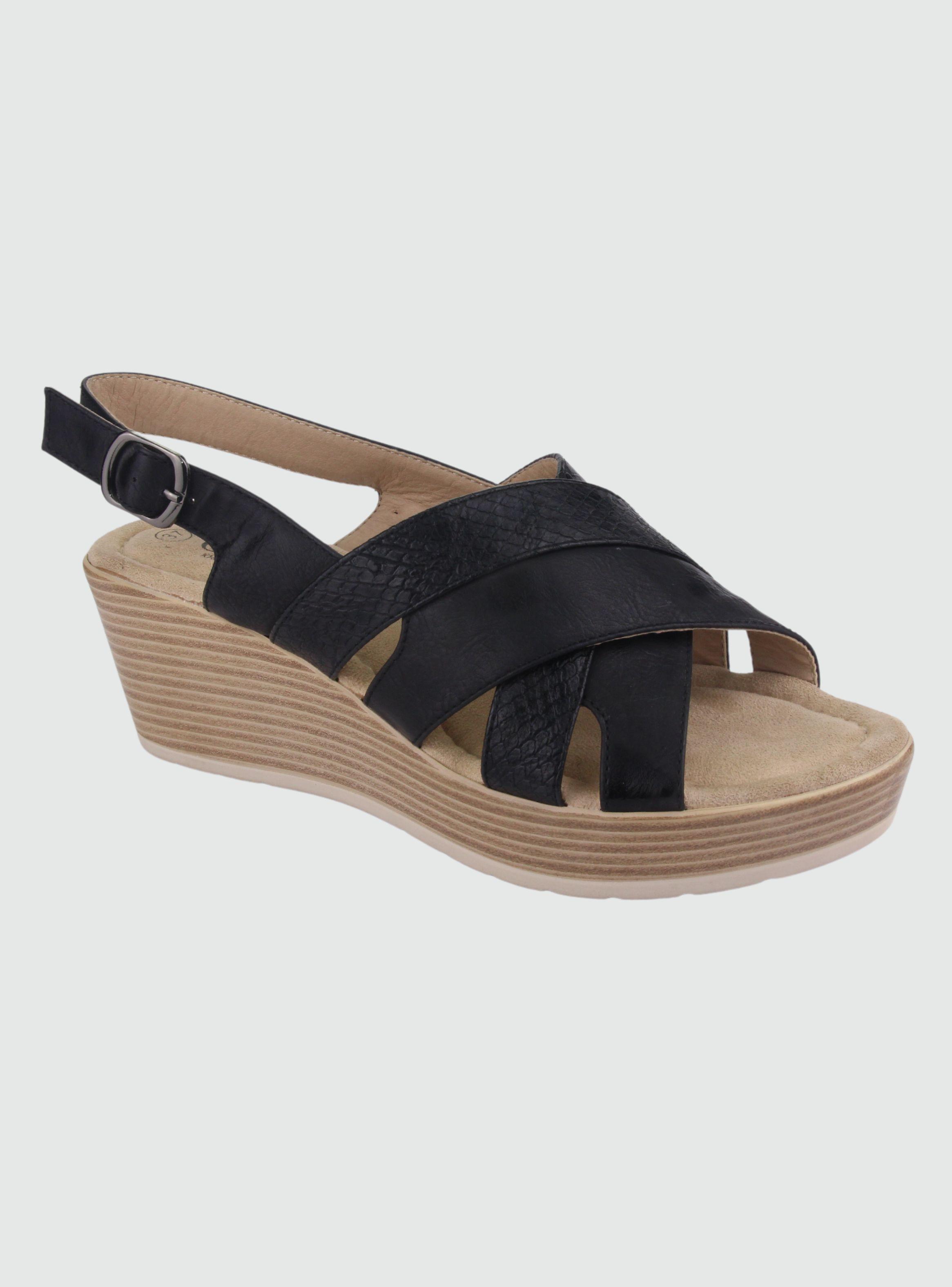 Sandalia Chalada Mujer Accu-1 Negro Moda-0