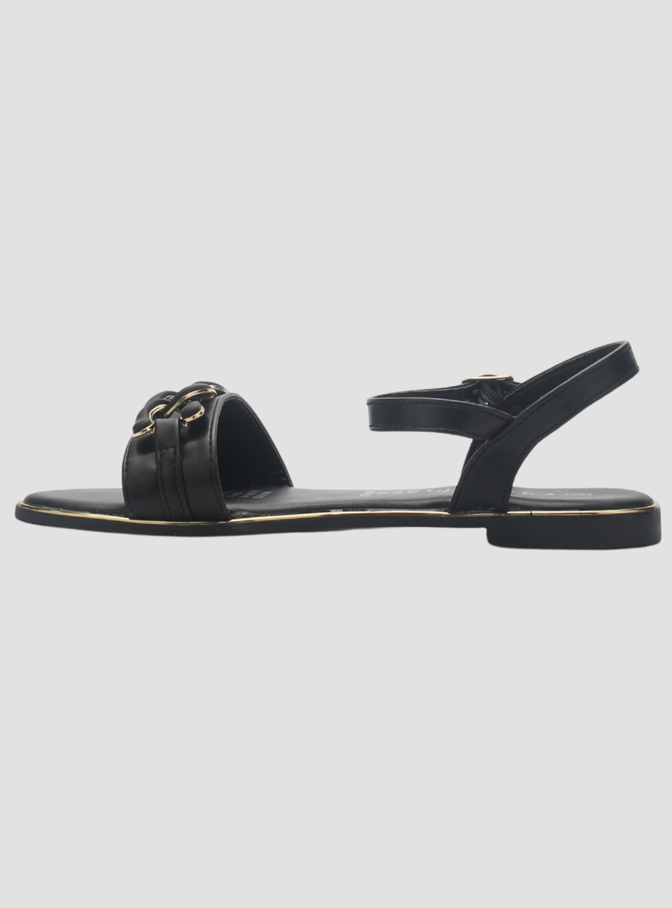 Sandalia de Mujer de color Negro Casual Chalada Buckel-3-1