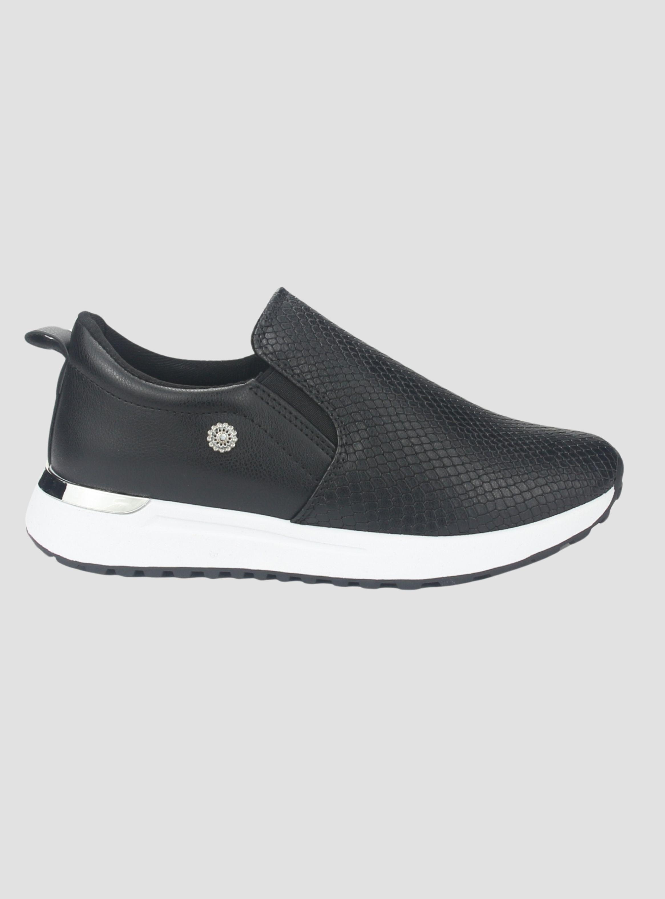 Zapatilla Chalada Mujer Fly-2 Negro Urbano-0