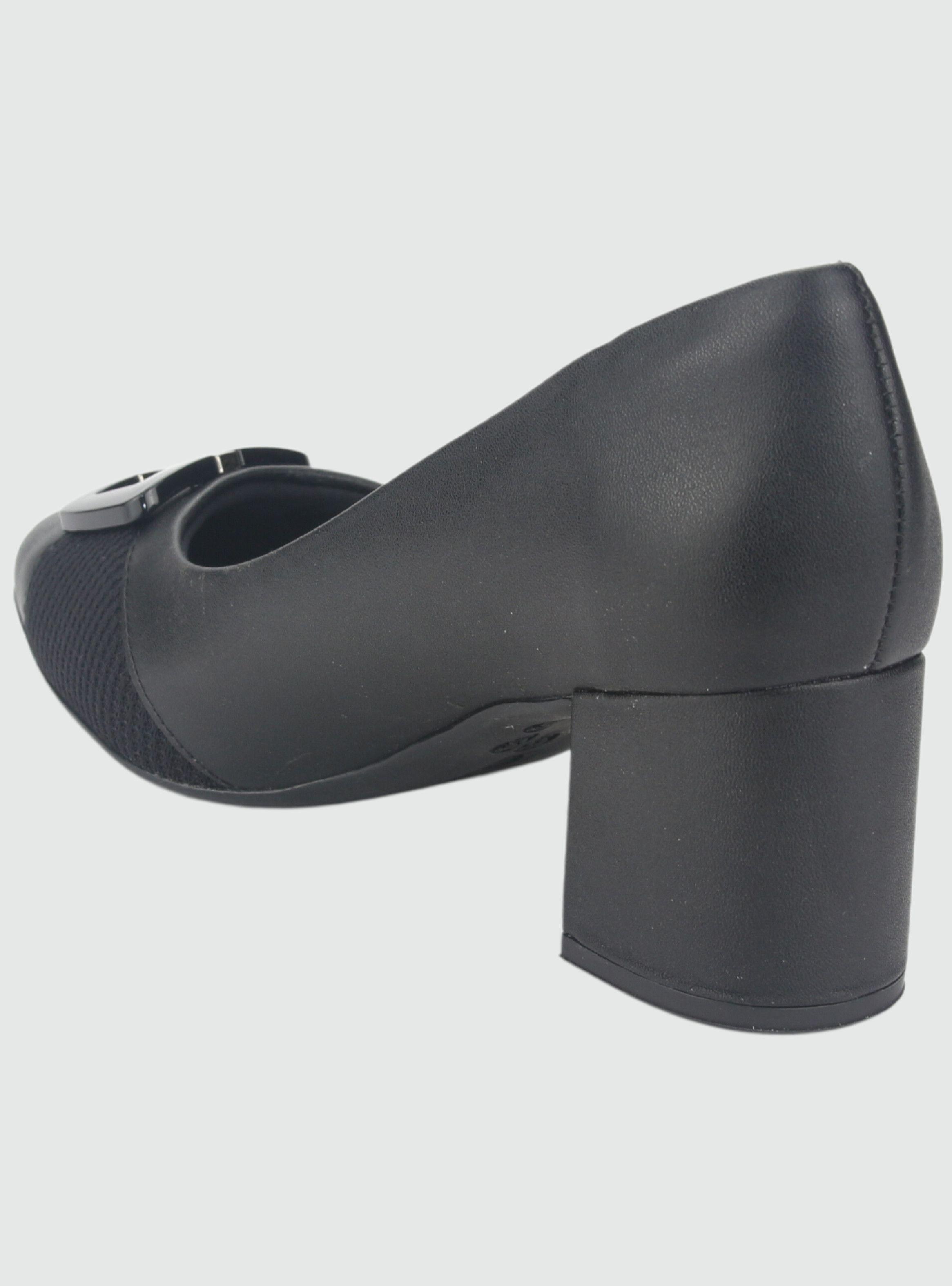 Zapato Comfortflex Mujer 2354403 Negro Casual-3