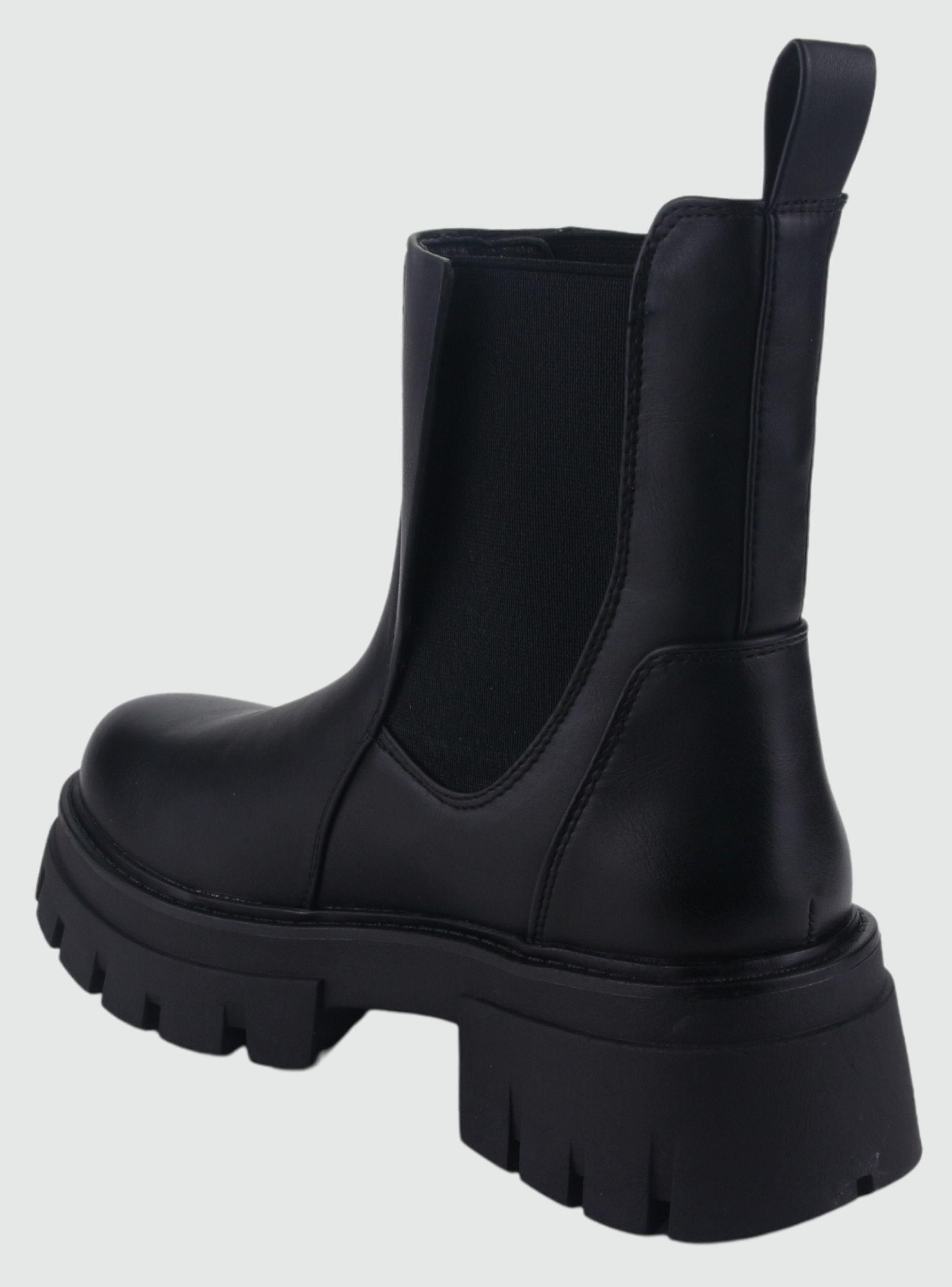 Botin Chalada Mujer Rust-11 Negro Casual-3