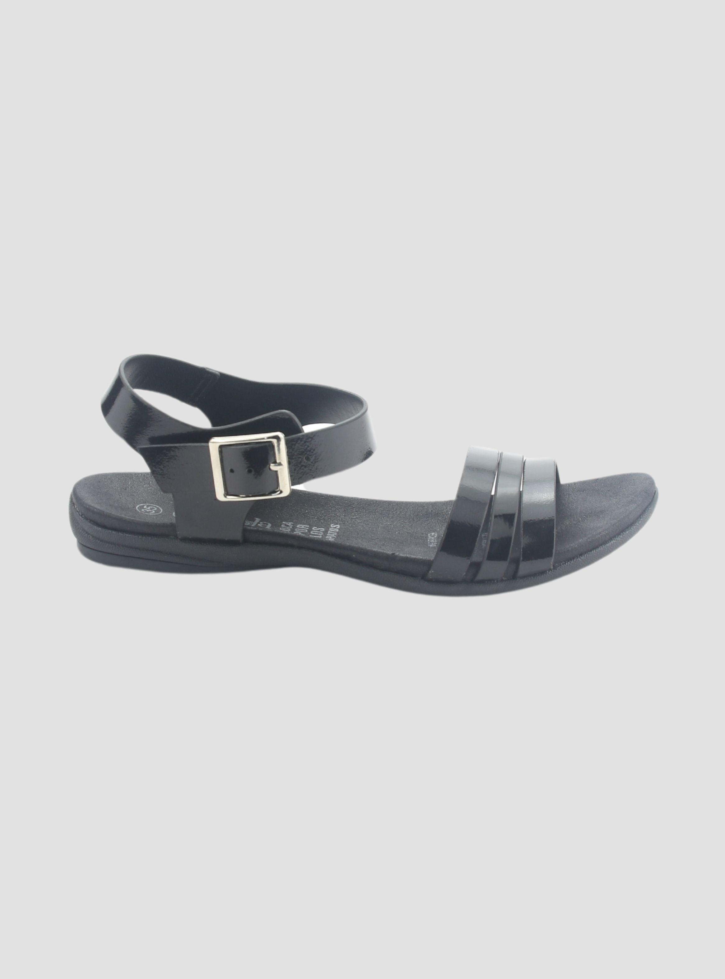 Sandalia Chalada Mujer Anatomic81 Negro Casual-0