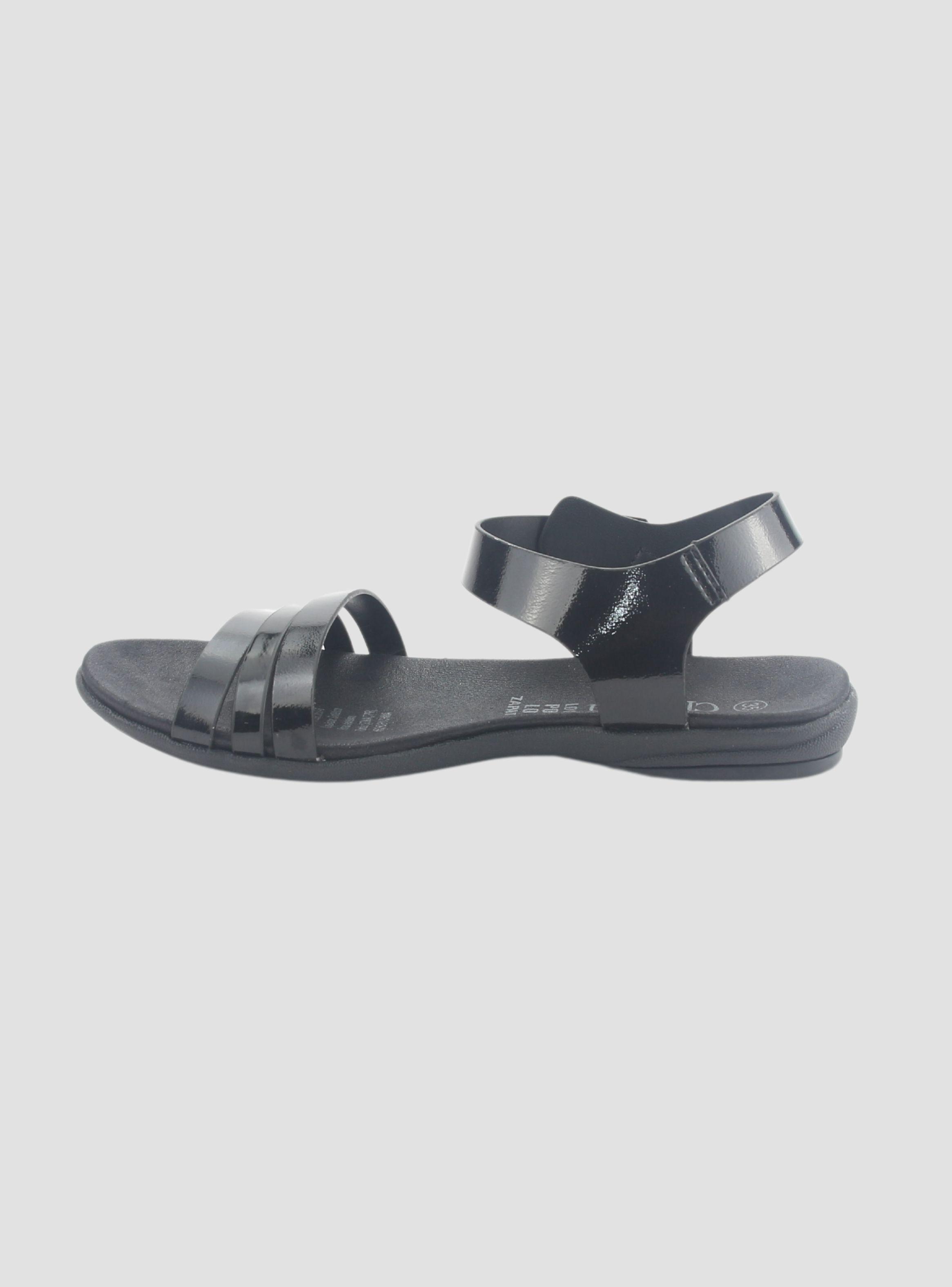 Sandalia Chalada Mujer Anatomic81 Negro Casual-1