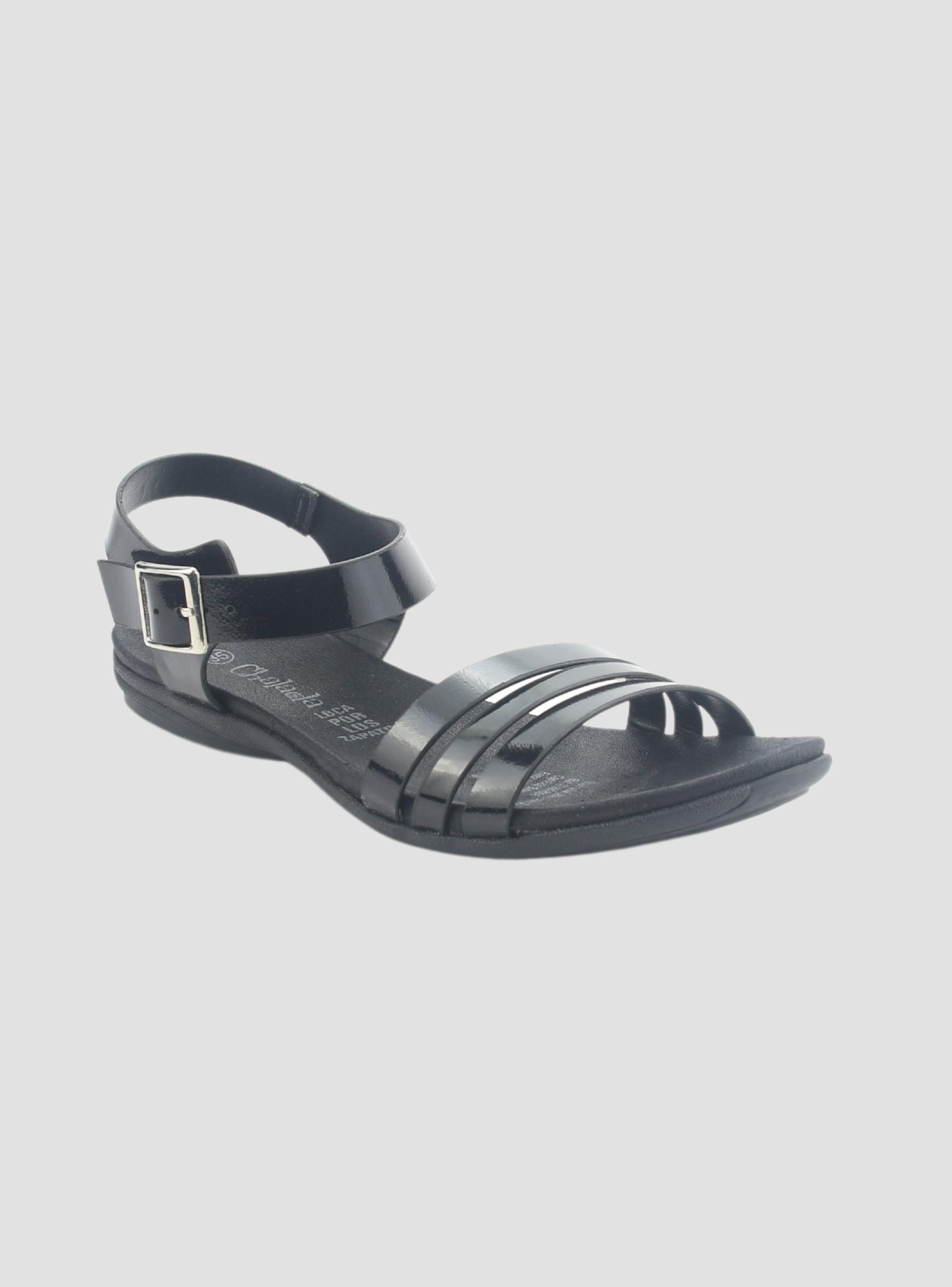 Sandalia Chalada Mujer Anatomic81 Negro Casual-2