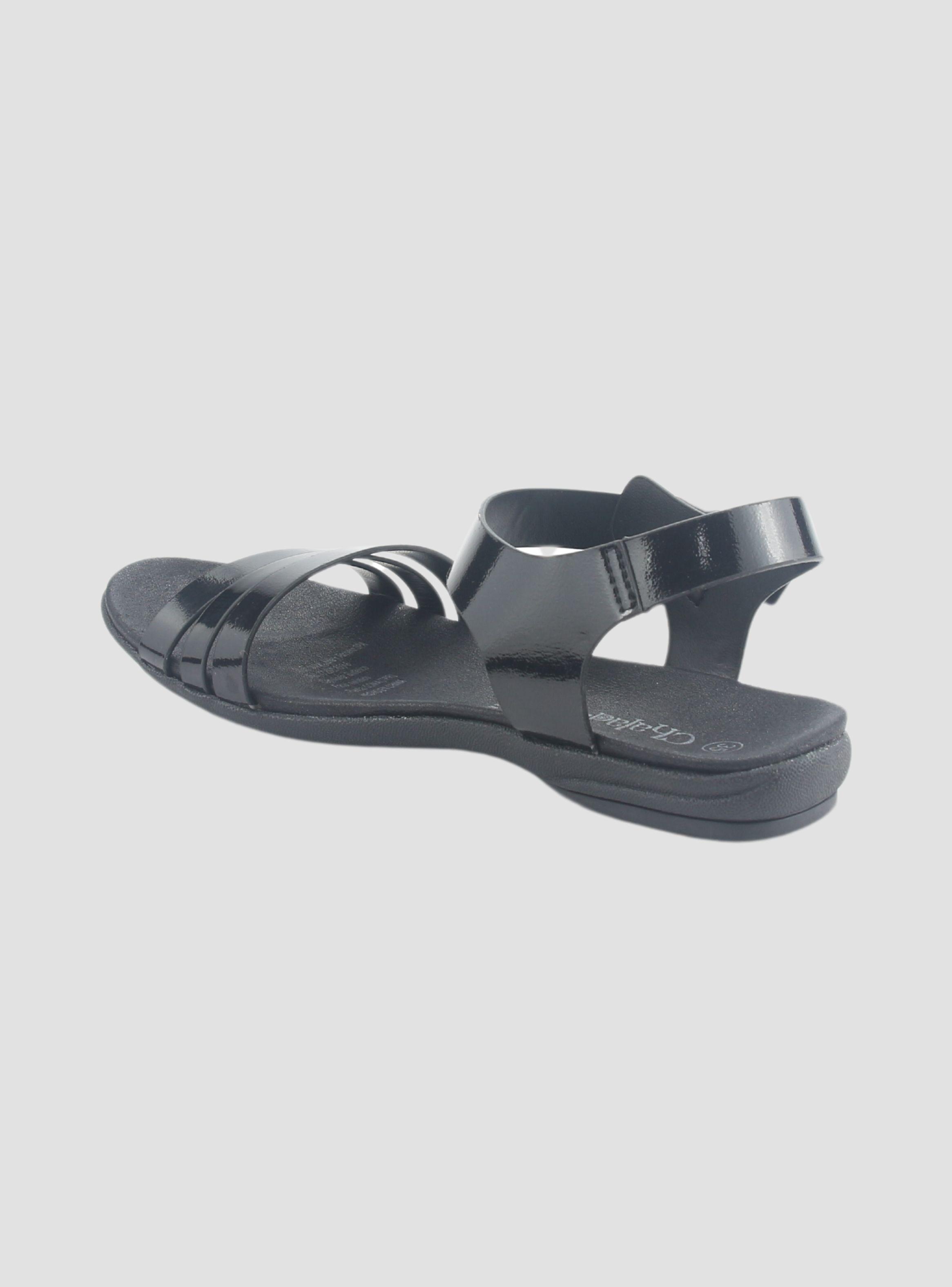 Sandalia Chalada Mujer Anatomic81 Negro Casual-3