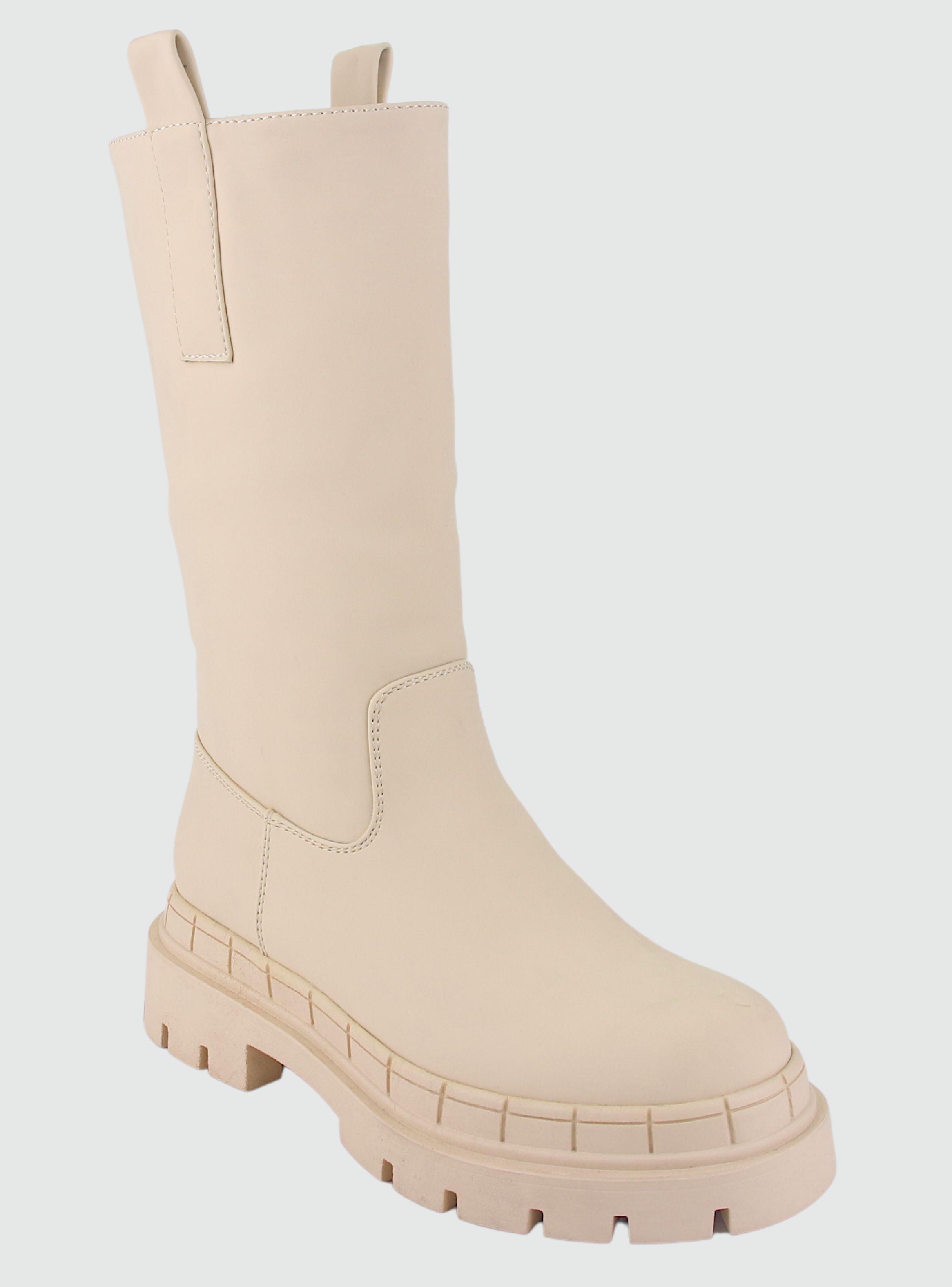 Bota Chalada Mujer Gummy-1 Beige Moda-2