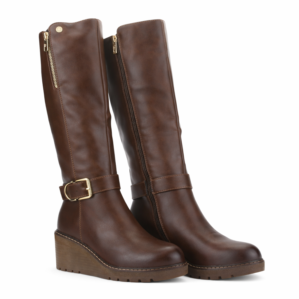 Bota Café Mujer Casual Chalada Weding-1