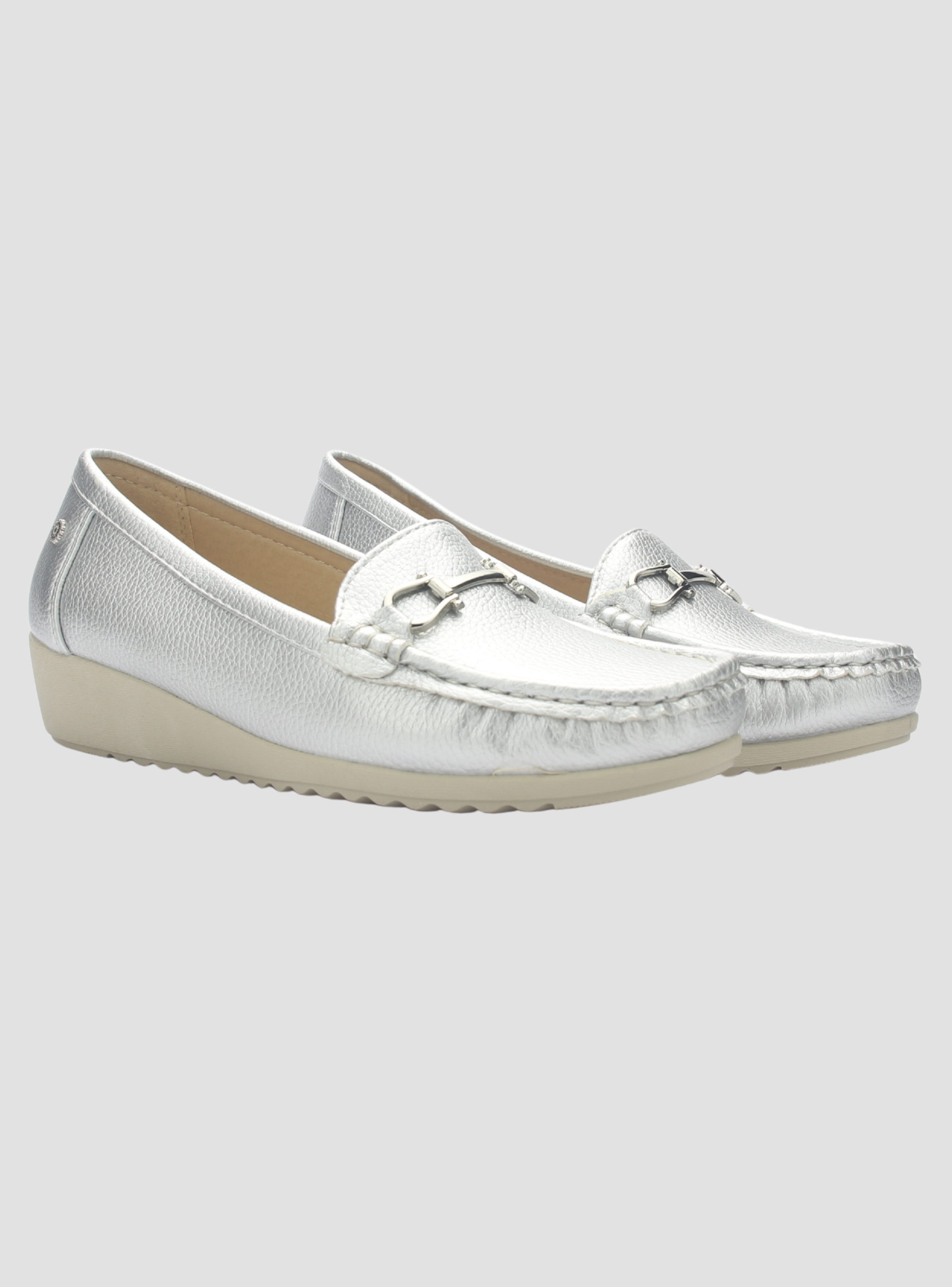Mocasin Chalada Mujer Malu-2 Plateado Casual-6