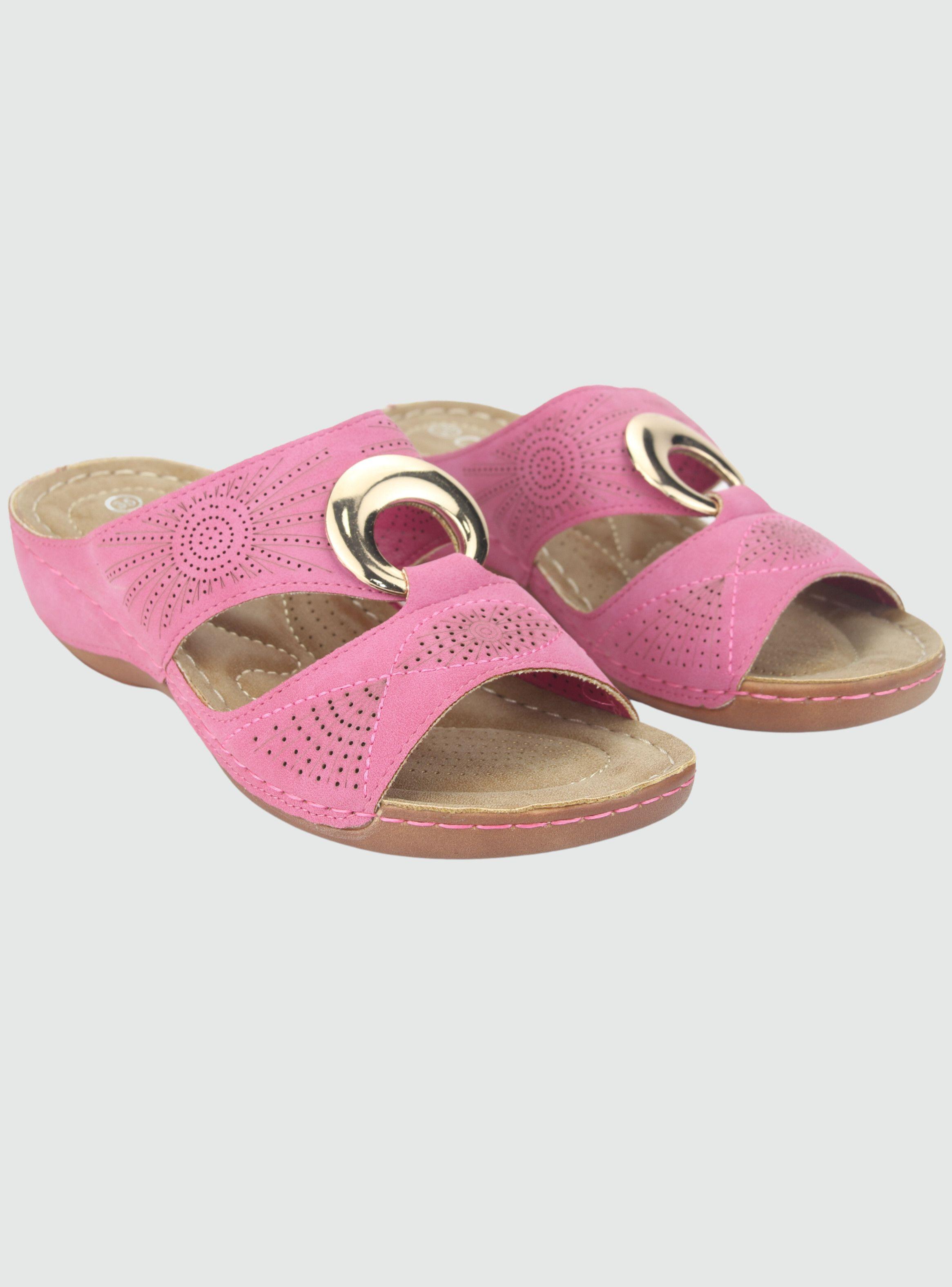 Sandalia Chalada Mujer Kon-5 Rosado Casual-4