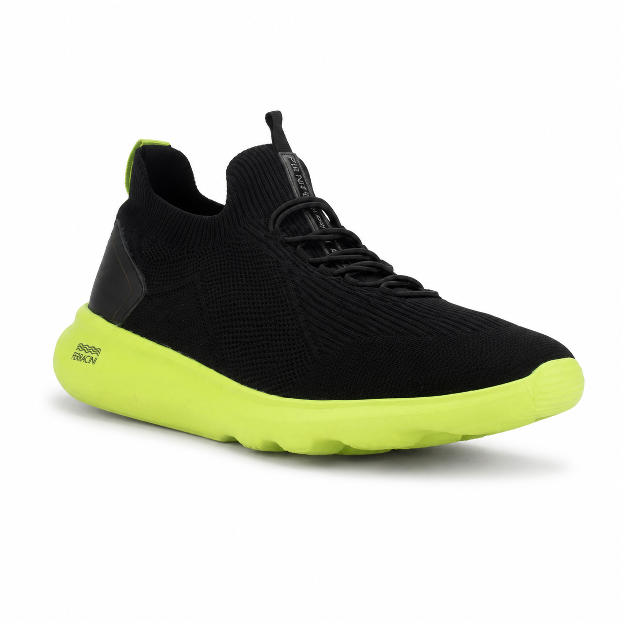 Zapatilla Ferracini Hombre 7837 Volt Negro Casual-2