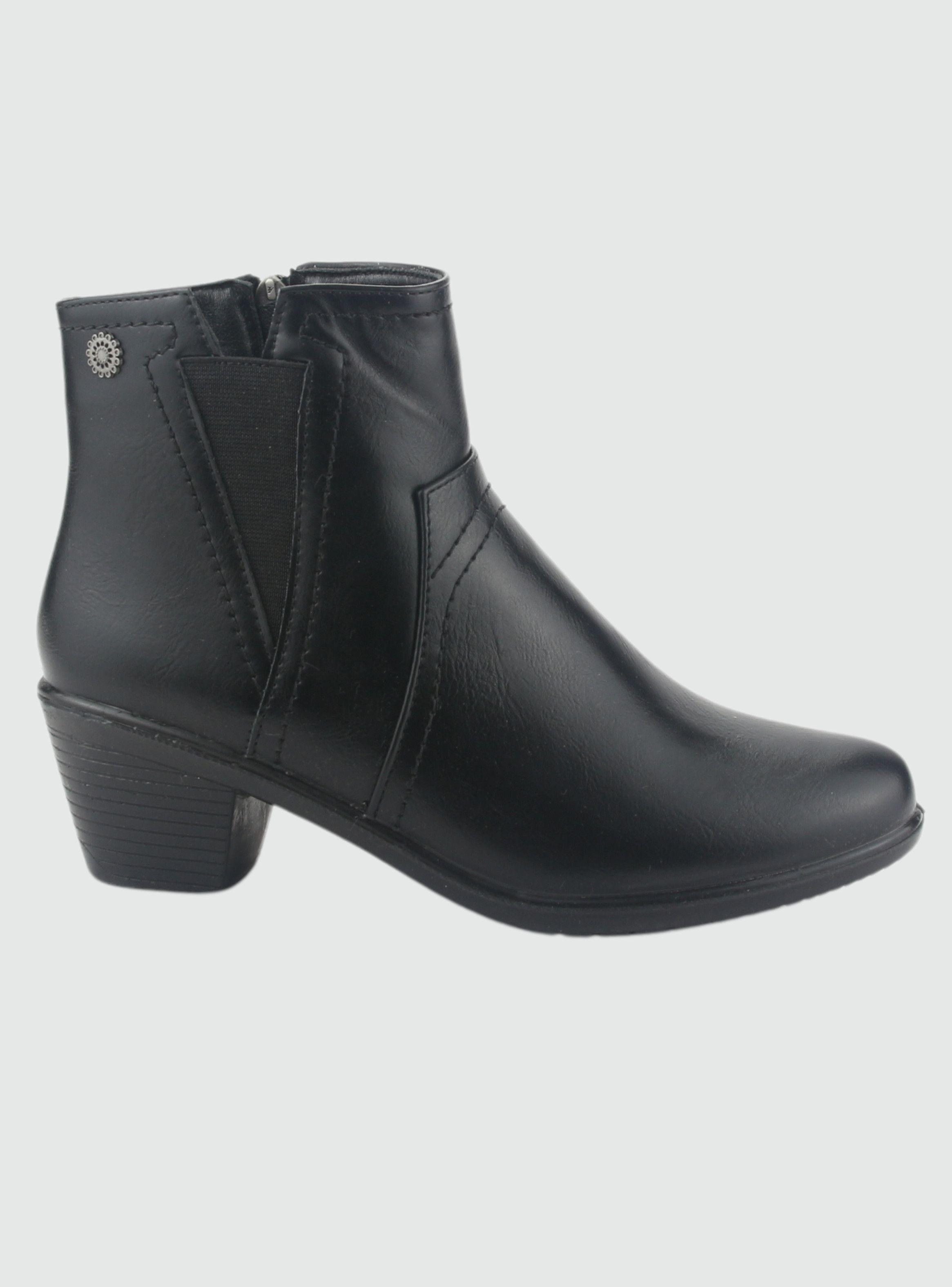 Botin Chalada Mujer Litang-6 Negro Casual-0