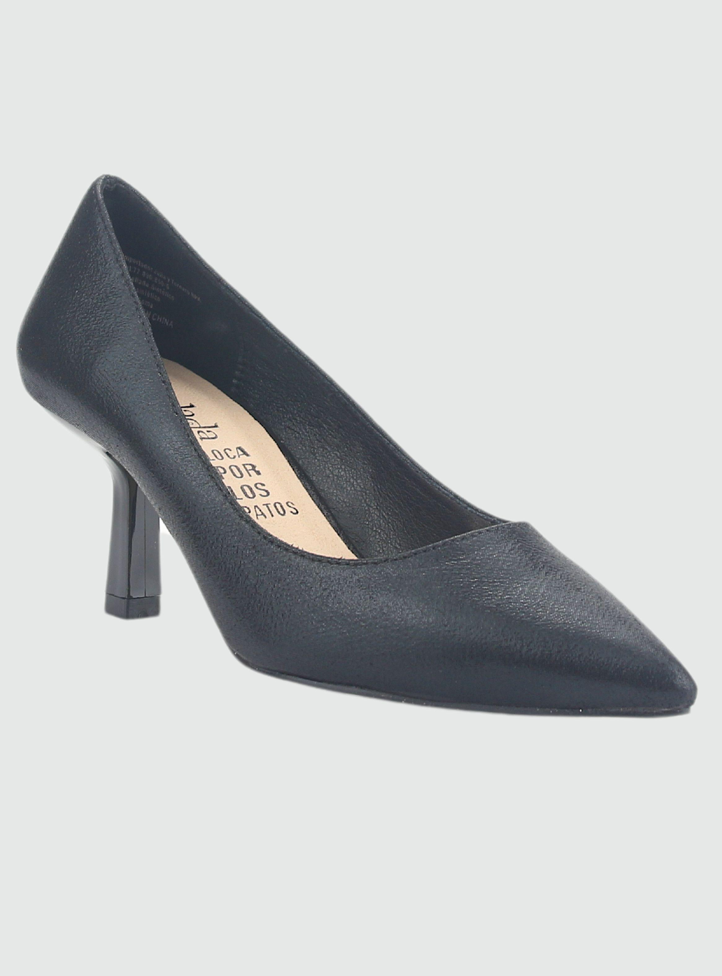 Zapato Chalada Mujer Hot-72 Negro Casual-2
