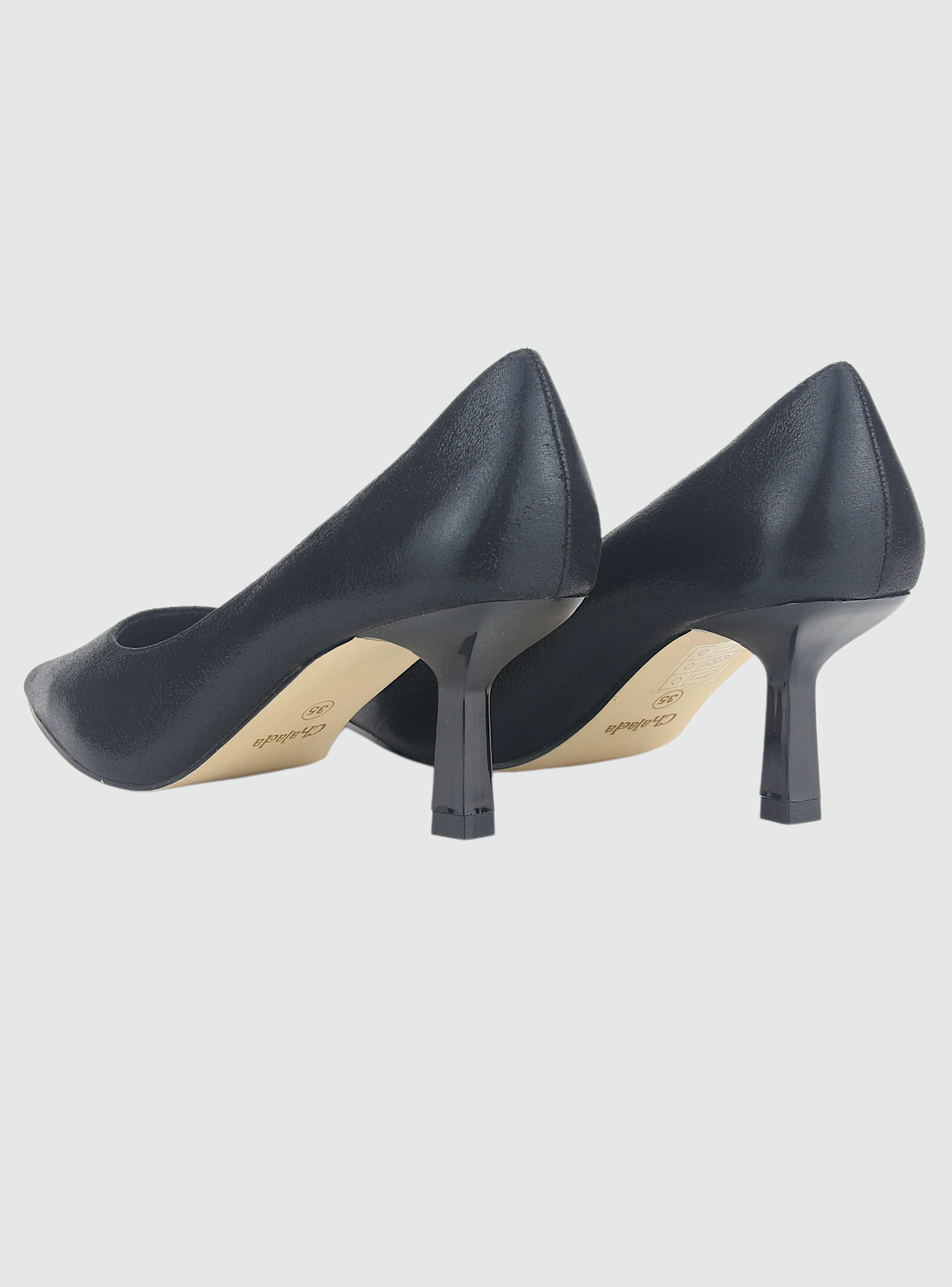 Zapato Chalada Mujer Hot-72 Negro Casual-5