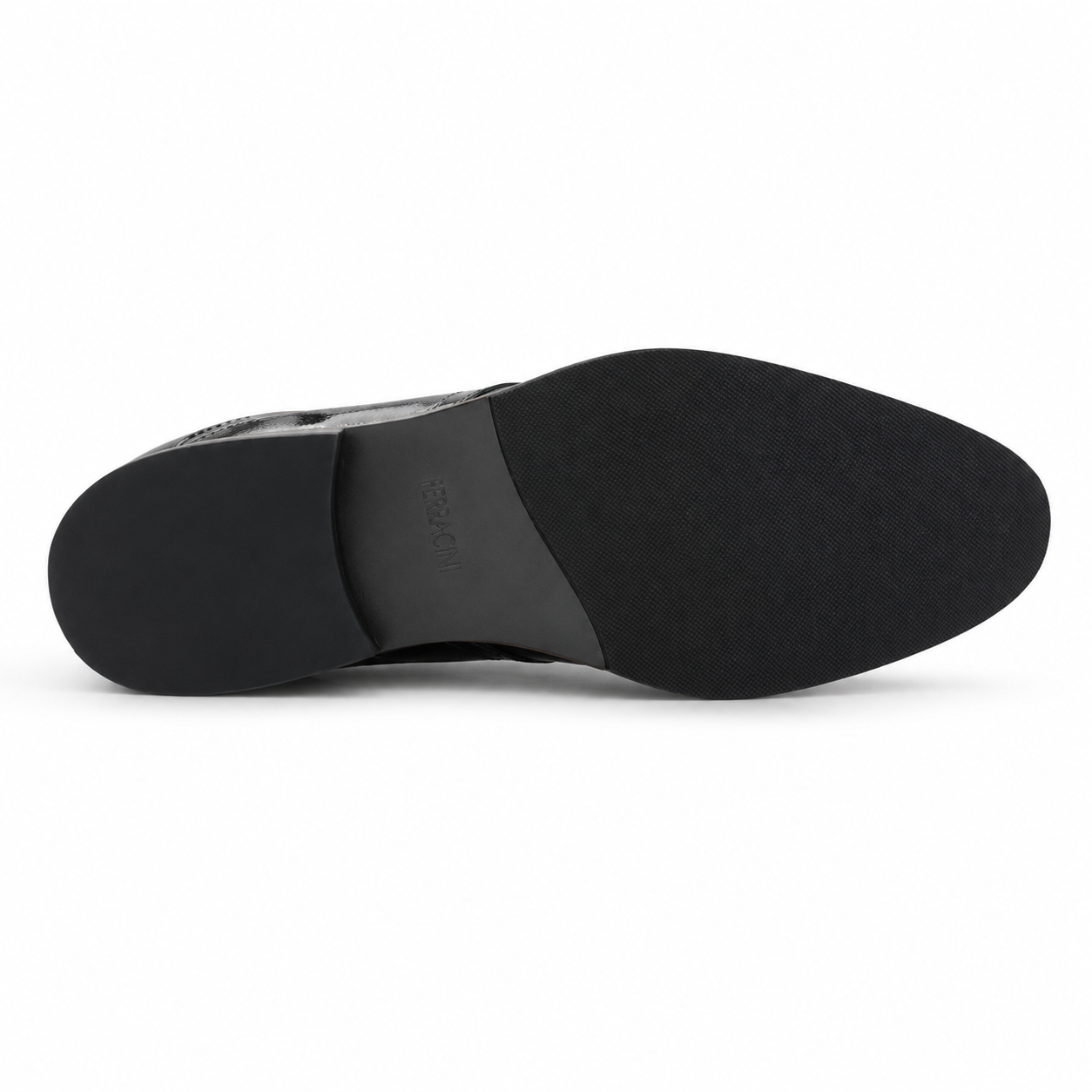 Zapato Ferracini Hombre 5659 Caravaggio Negro Charol Casual-5