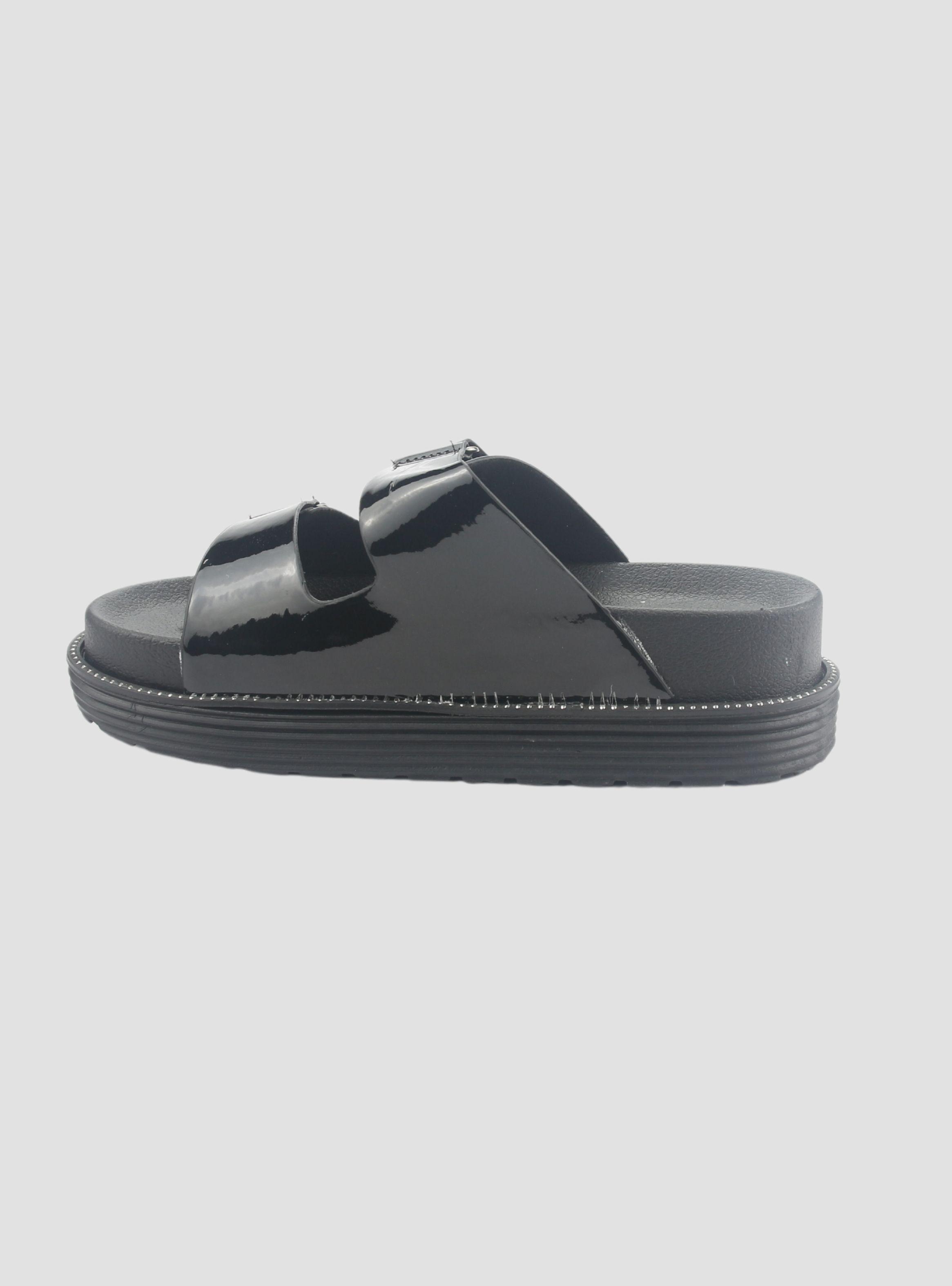 Sandalia Chalada Mujer Bora-10 Negro Casual-1
