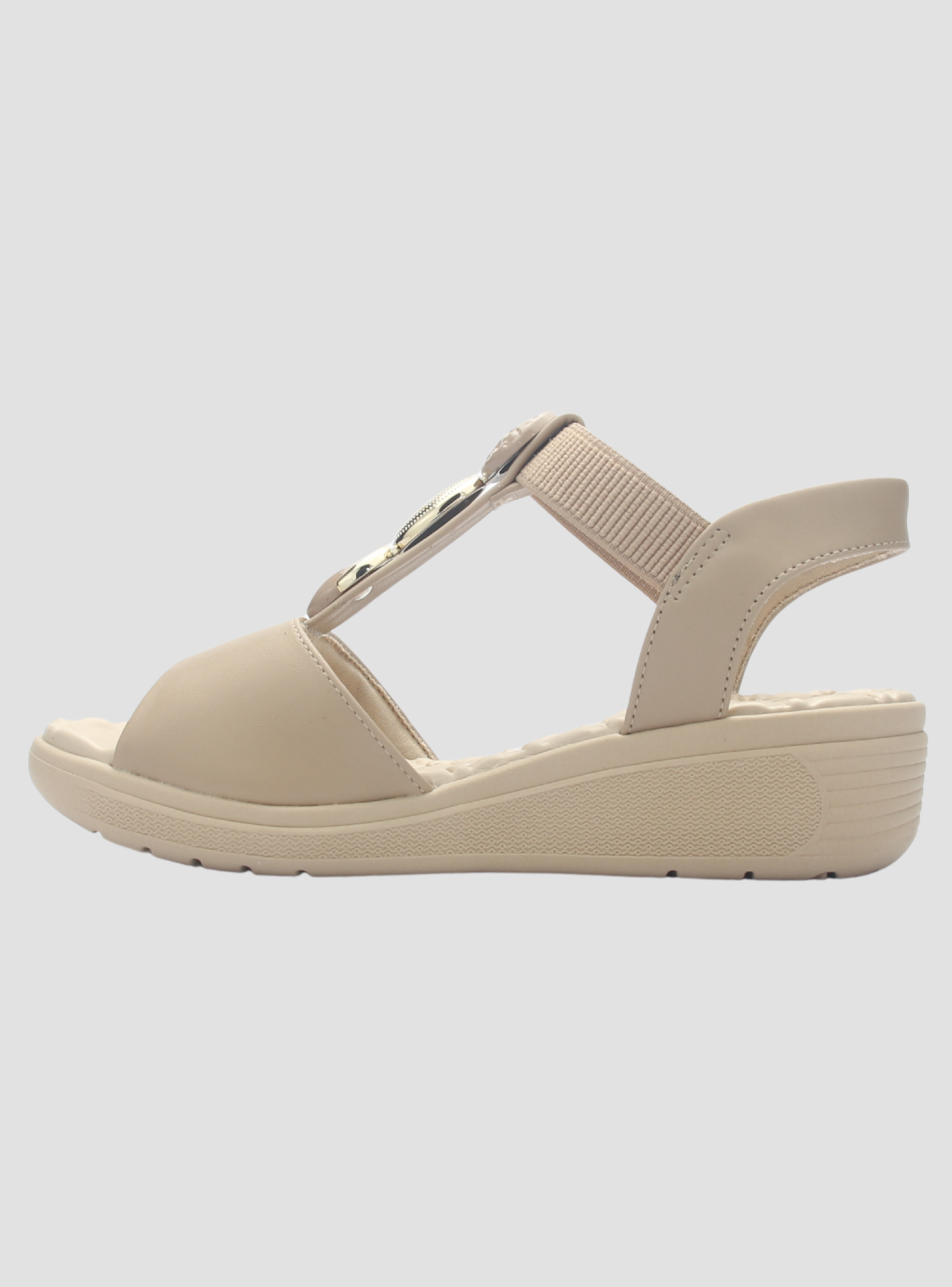Sandalia Mujer Nude Comfortflex 2586404 Casual-1