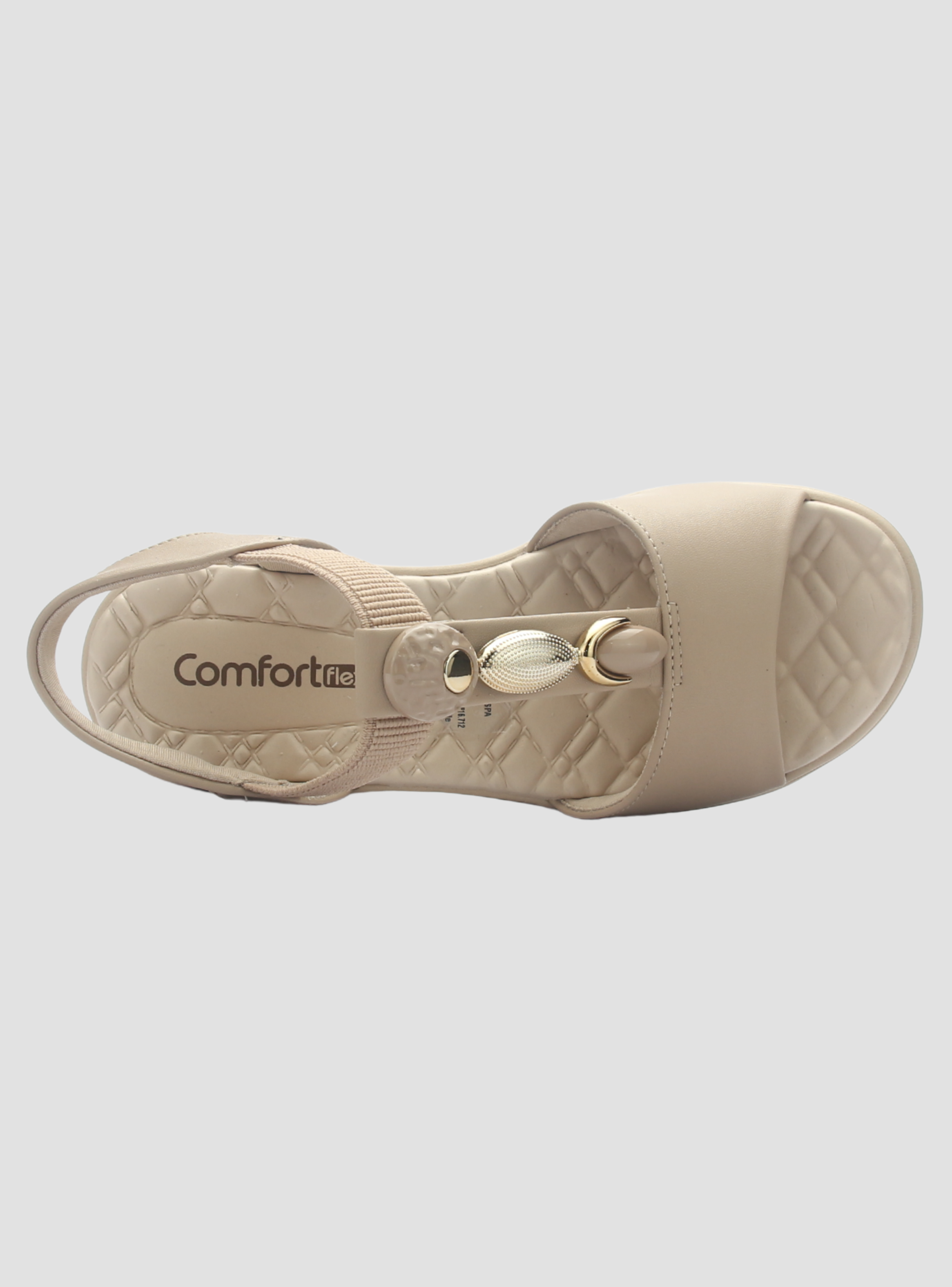 Sandalia Mujer Nude Comfortflex 2586404 Casual-4