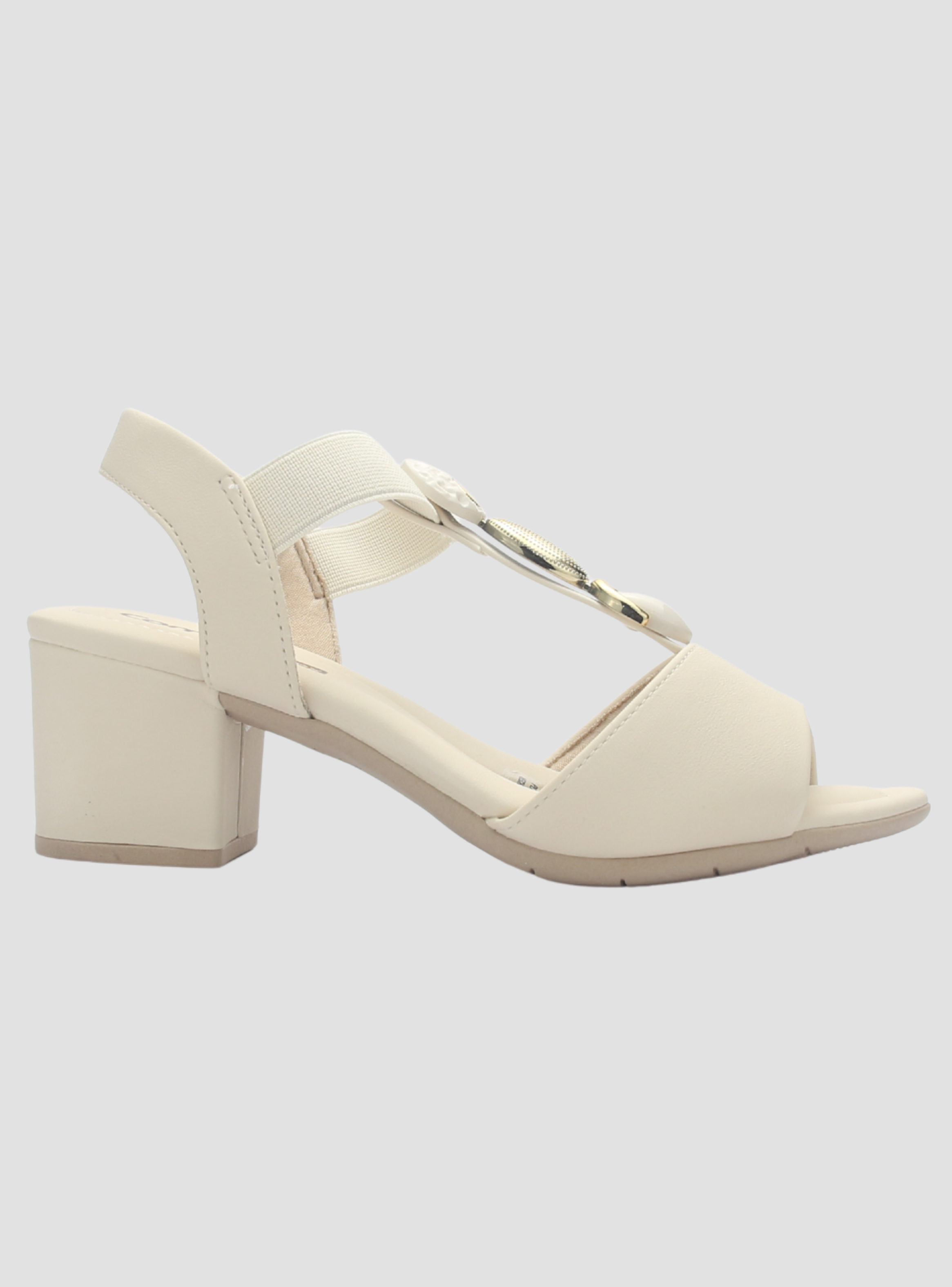 Sandalia Mujer Beige Claro Comfortflex 2557403 Casual-0