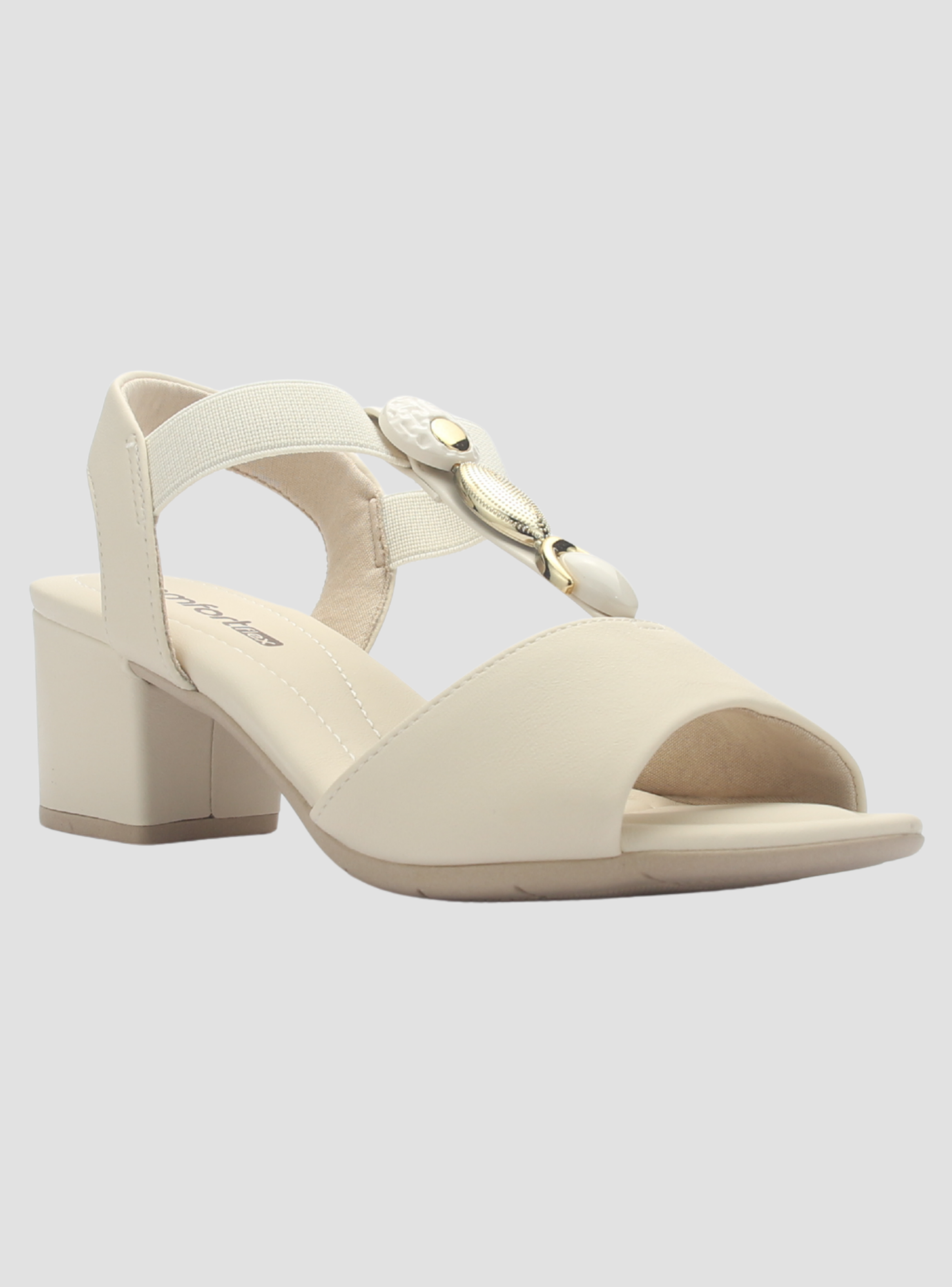 Sandalia Mujer Beige Claro Comfortflex 2557403 Casual-2