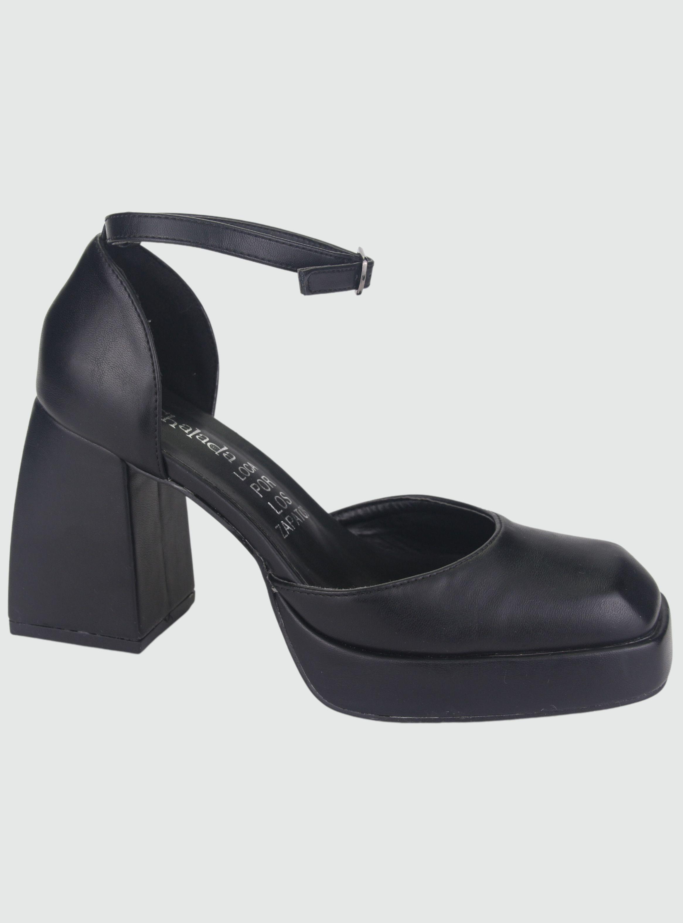 Zapato Chalada Mujer Dune-3 Negro Casual-0