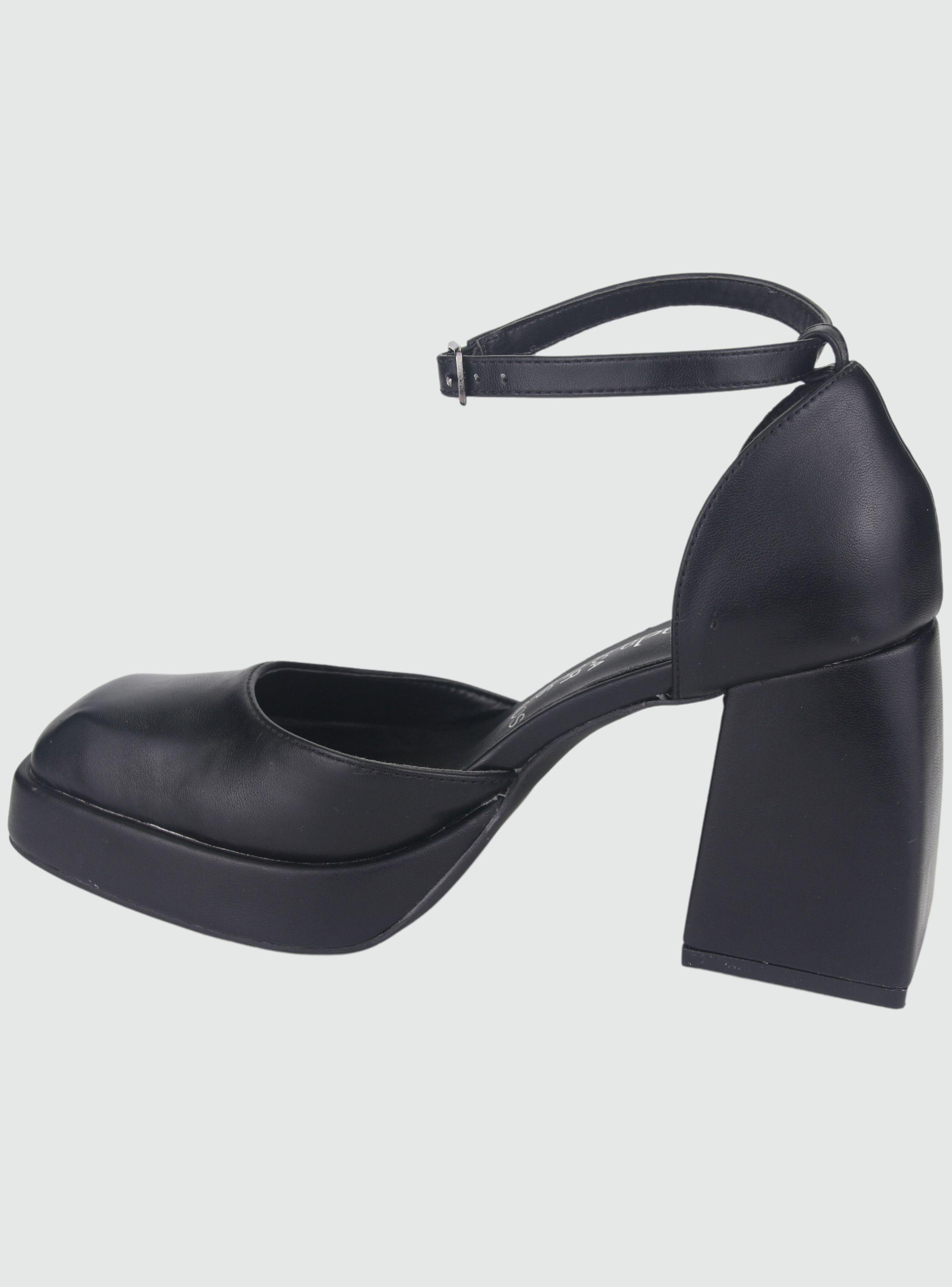 Zapato Chalada Mujer Dune-3 Negro Casual-1