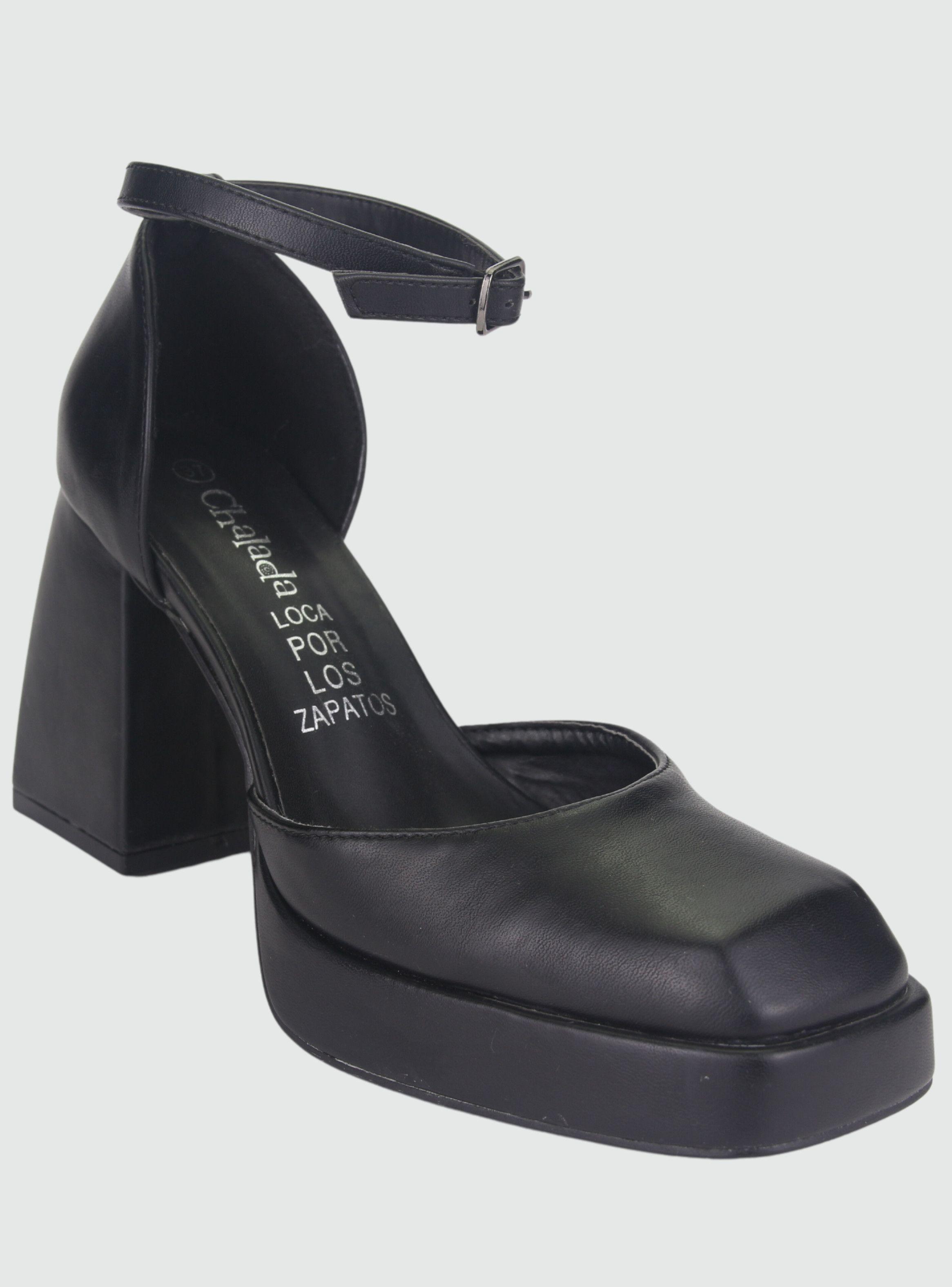 Zapato Chalada Mujer Dune-3 Negro Casual-2