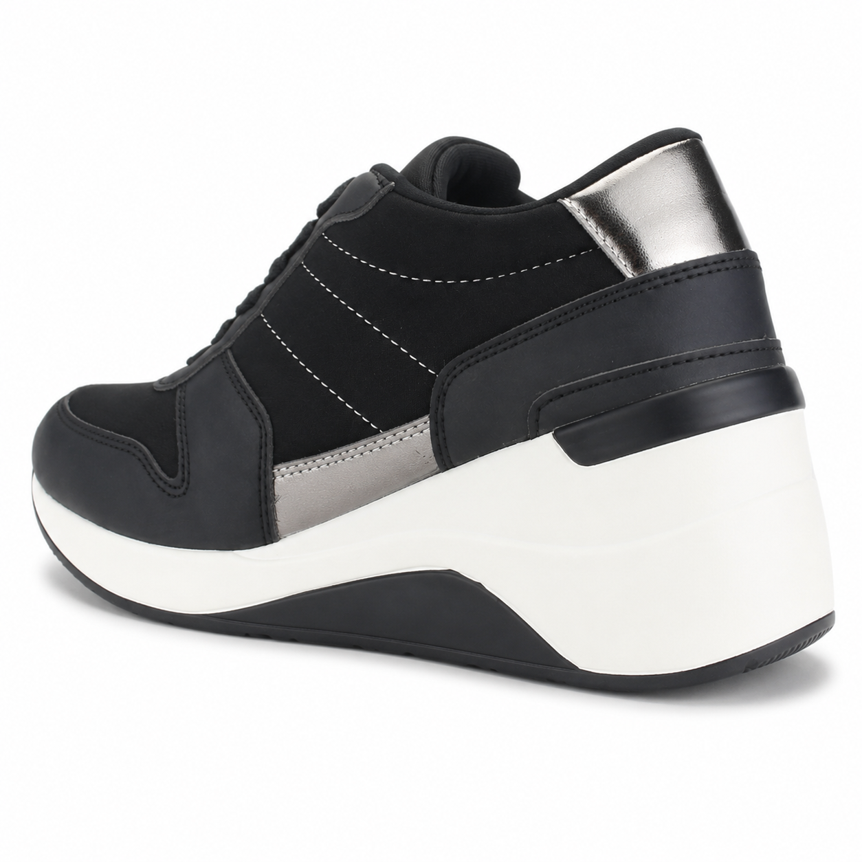 Zapatilla Negro Mujer Urbano Funway Saly-3
