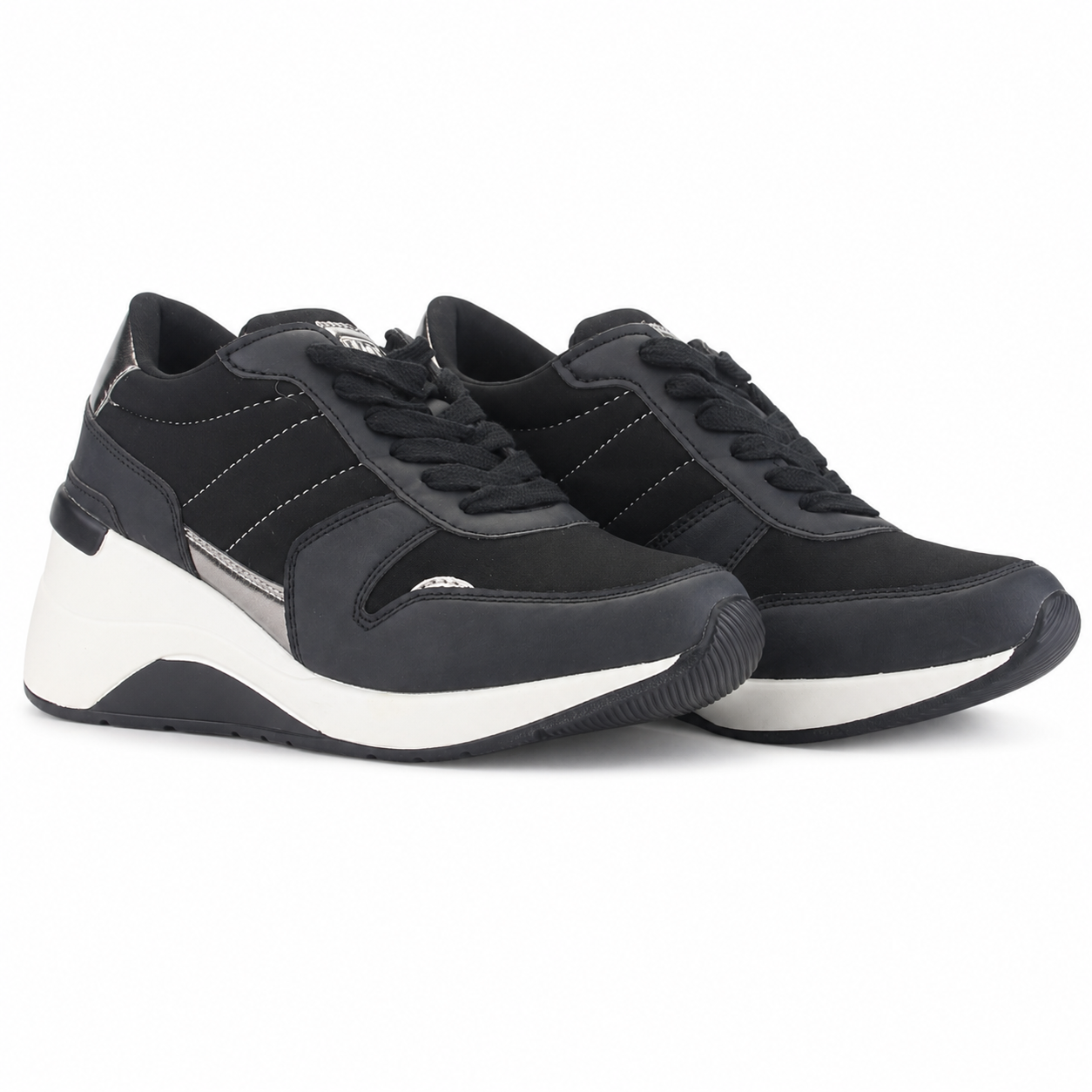 Zapatilla Negro Mujer Urbano Funway Saly-4