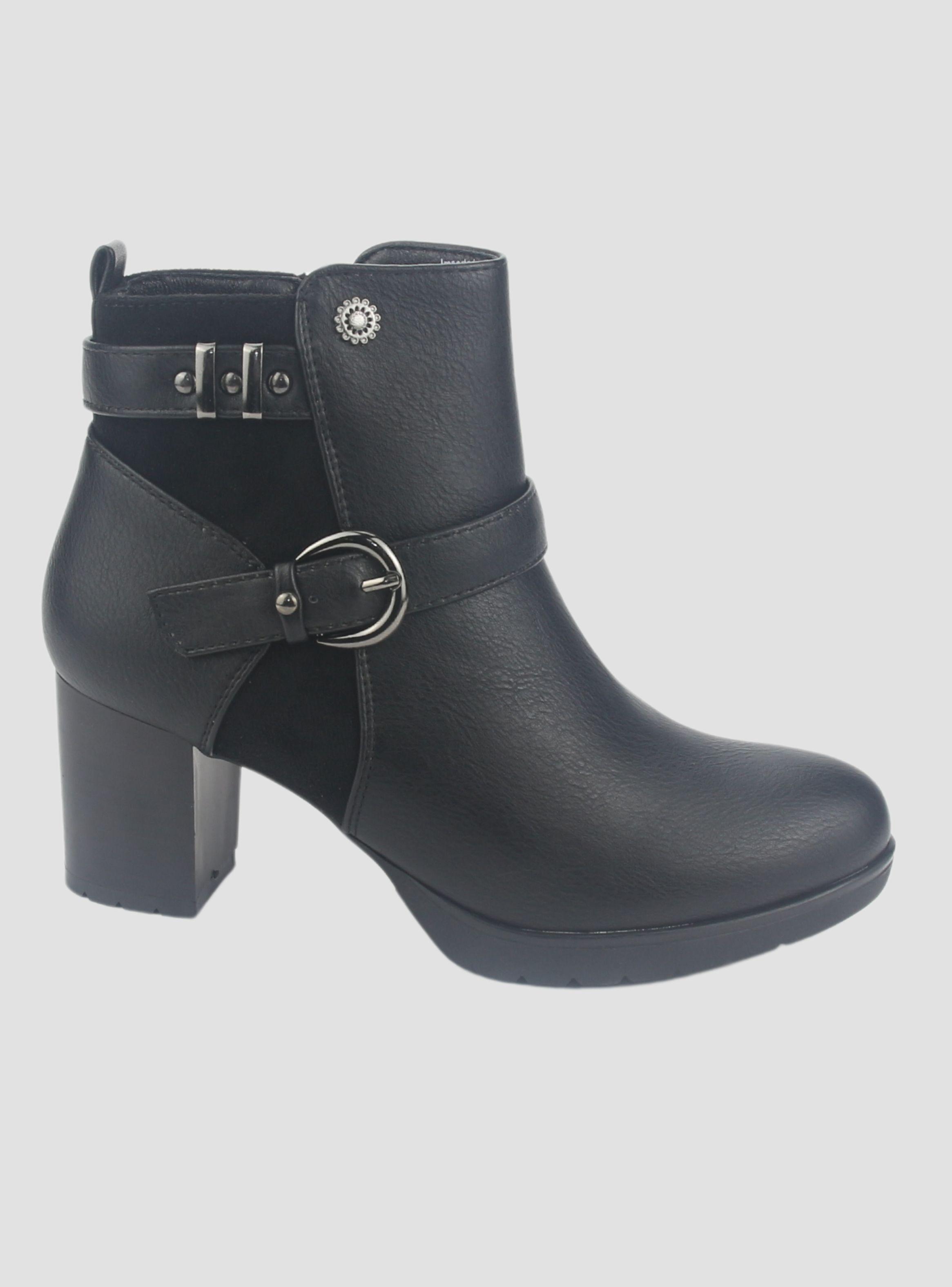 Botin Chalada Mujer Lelia-1 Negro Casual-0
