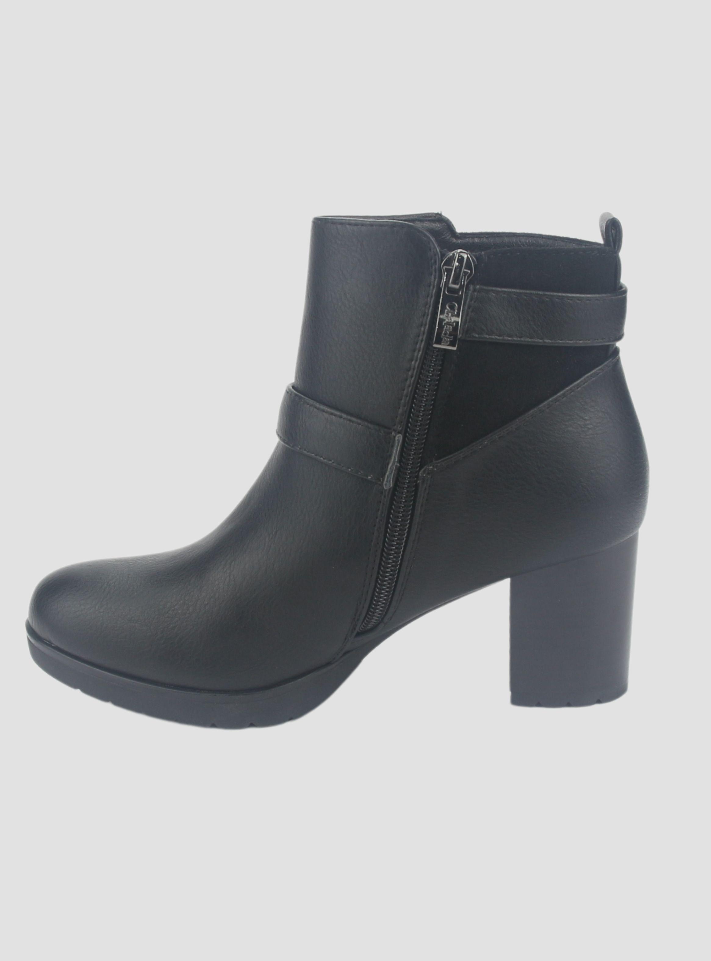 Botin Chalada Mujer Lelia-1 Negro Casual-1