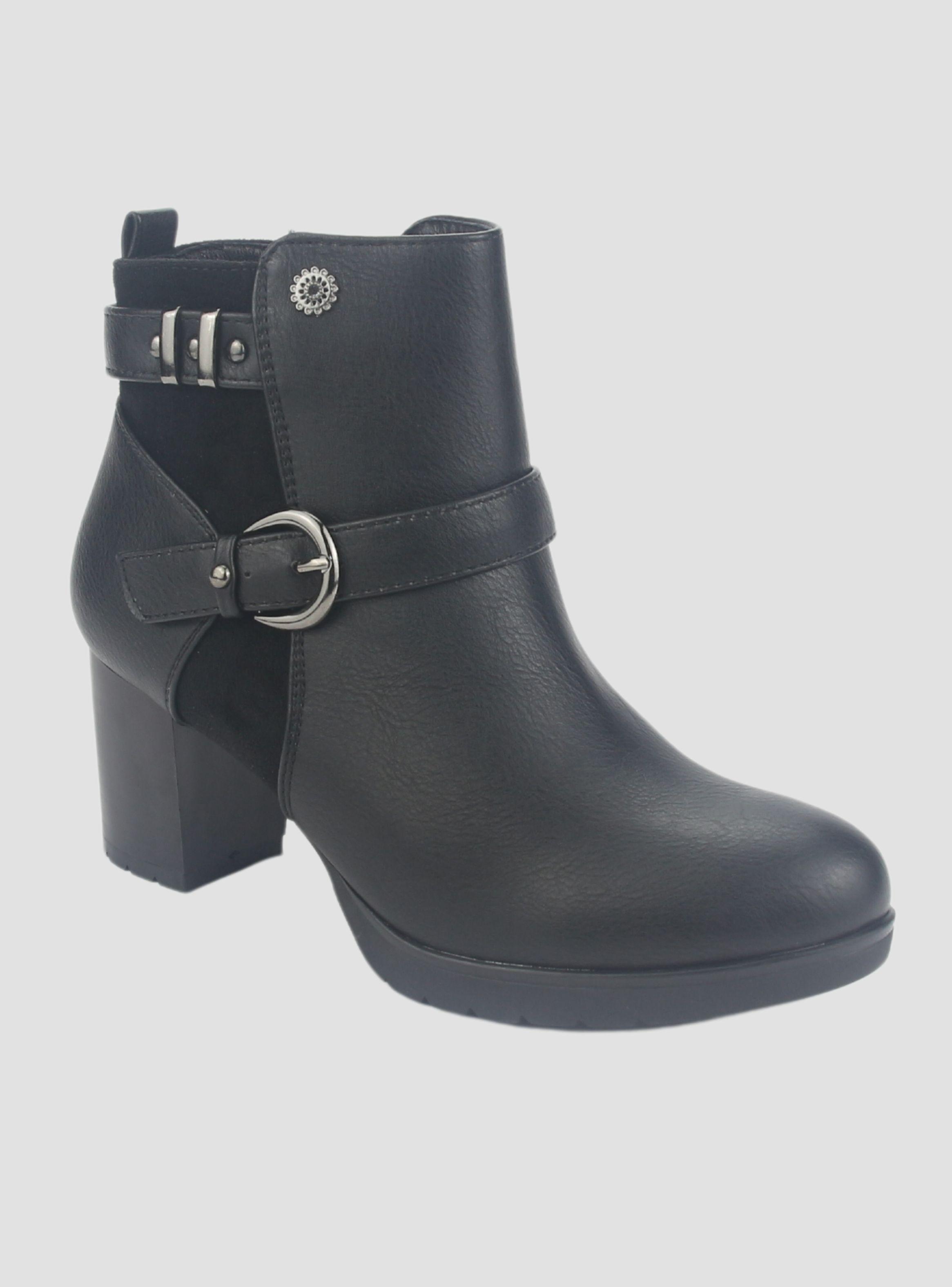 Botin Chalada Mujer Lelia-1 Negro Casual-2